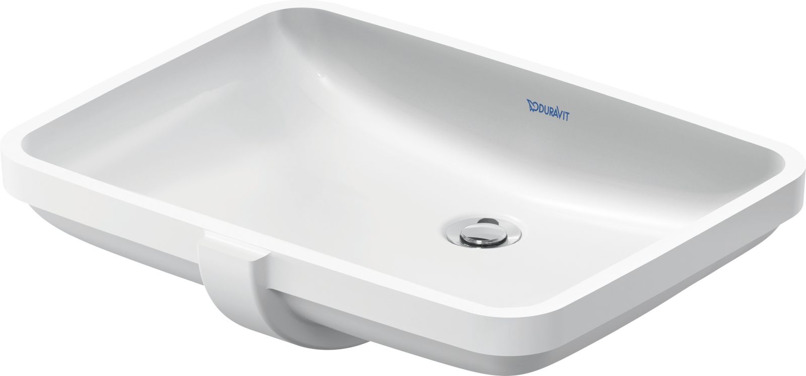 Baie - Lavoar Duravit 03955500282, NO 1, montaj sub blat, nr orificii baterie fara, zona montaj interior, alb