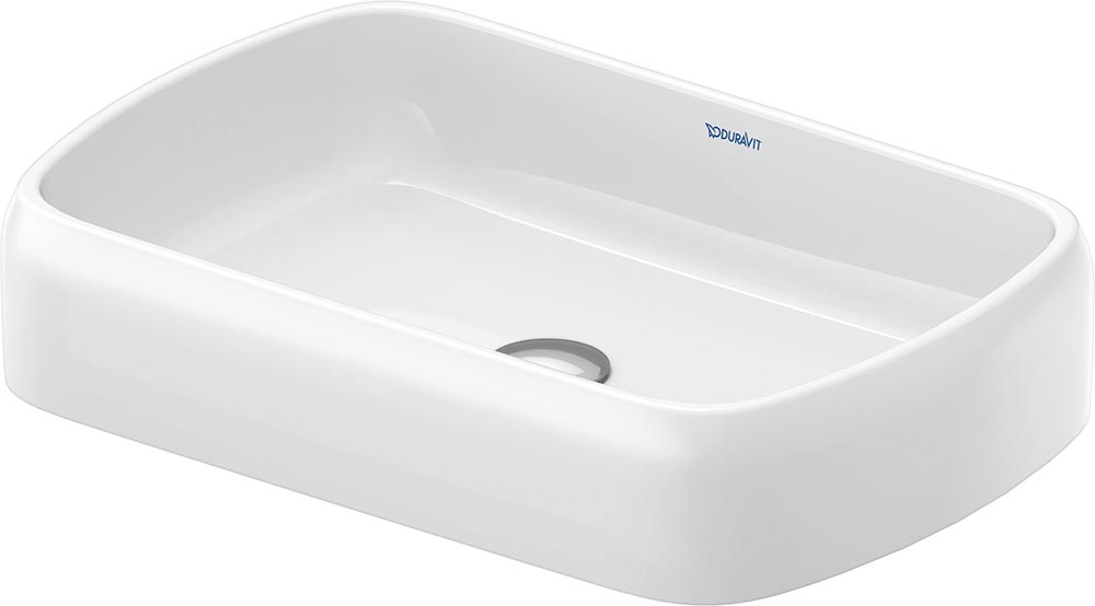 Baie - Lavoar Duravit 2384600079, Qatego, montaj pe blat, nr orificii baterie fara, zona montaj interior, alb