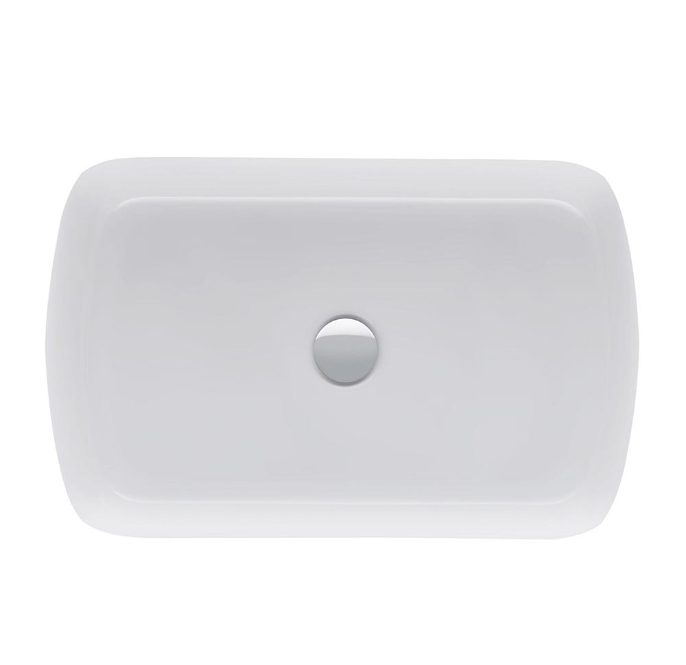 Lavoar Duravit 2384600079, Qatego, montaj pe blat, nr orificii baterie fara, zona montaj interior, alb [1]