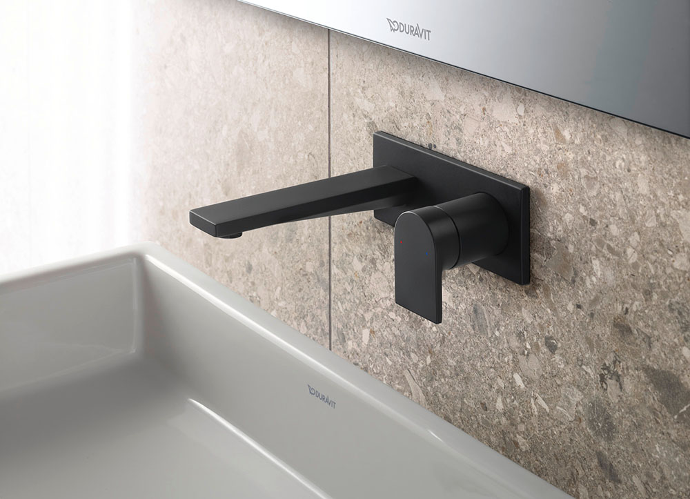 Lavoar Duravit 2351500000, Vero Air, montaj pe blat, nr orificii baterie fara, zona montaj interior, alb [6]