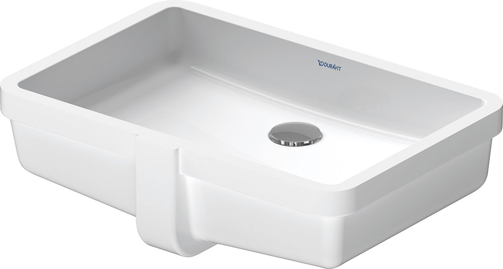 Baie - Lavoar Duravit 0330480000, Vero, montaj sub blat, nr orificii baterie fara, preaplin, zona montaj interior, alb