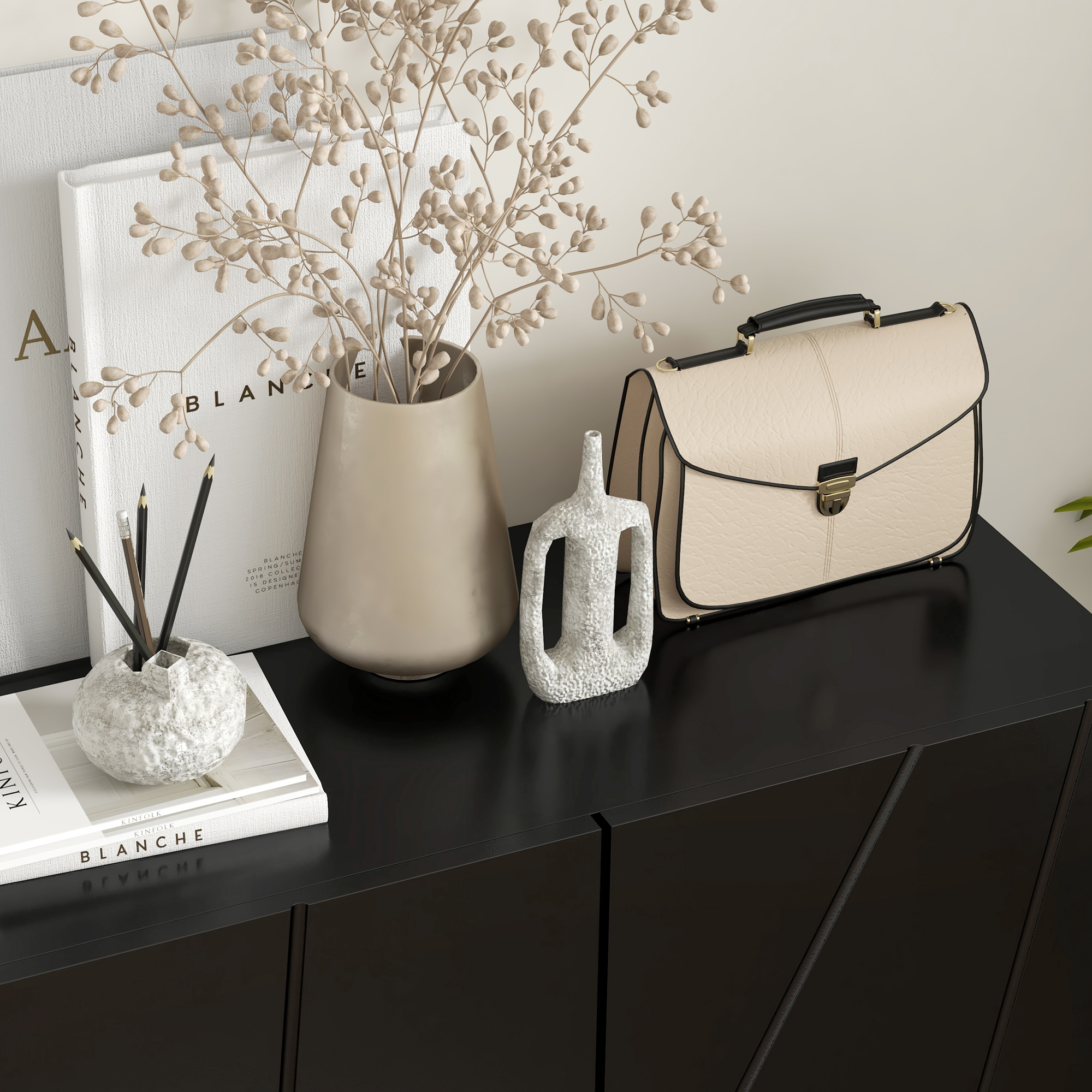  Dulap ingust pentru Pantofi, Dulap Subtire pentru Depozitarea a 15-20 de Pantofi, 95x72x31.5 cm, Negru [8]