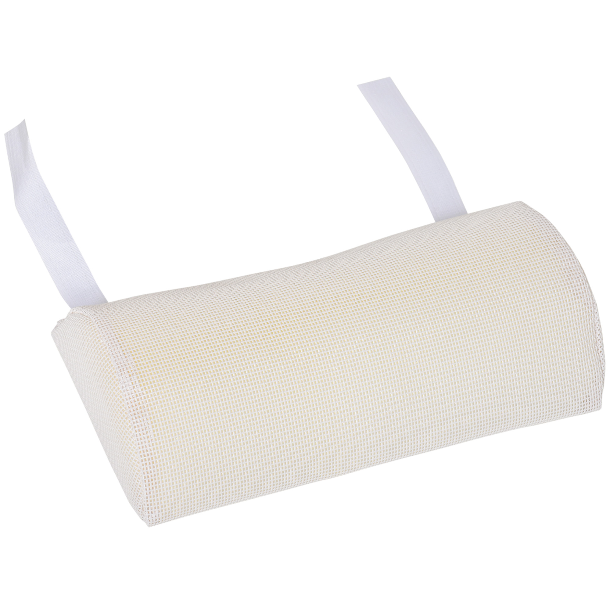  sezlong Pliabil cu Spatar Reglabil in 5 Pozitii si Perna, sezlong de Gradina cu Material Textil Respirabil, pentru Plaja, Piscina, Gradina, 182x56x28 cm, Crem [7]