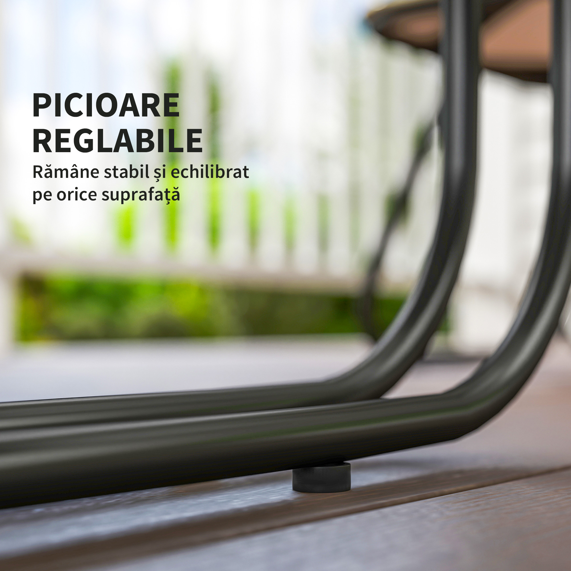  Set de Gradina din Ratan cu Canapea de 2 Locuri, 2 Fotolii si Masuta cu Sticla, Perne Detasabile, Gri [7]