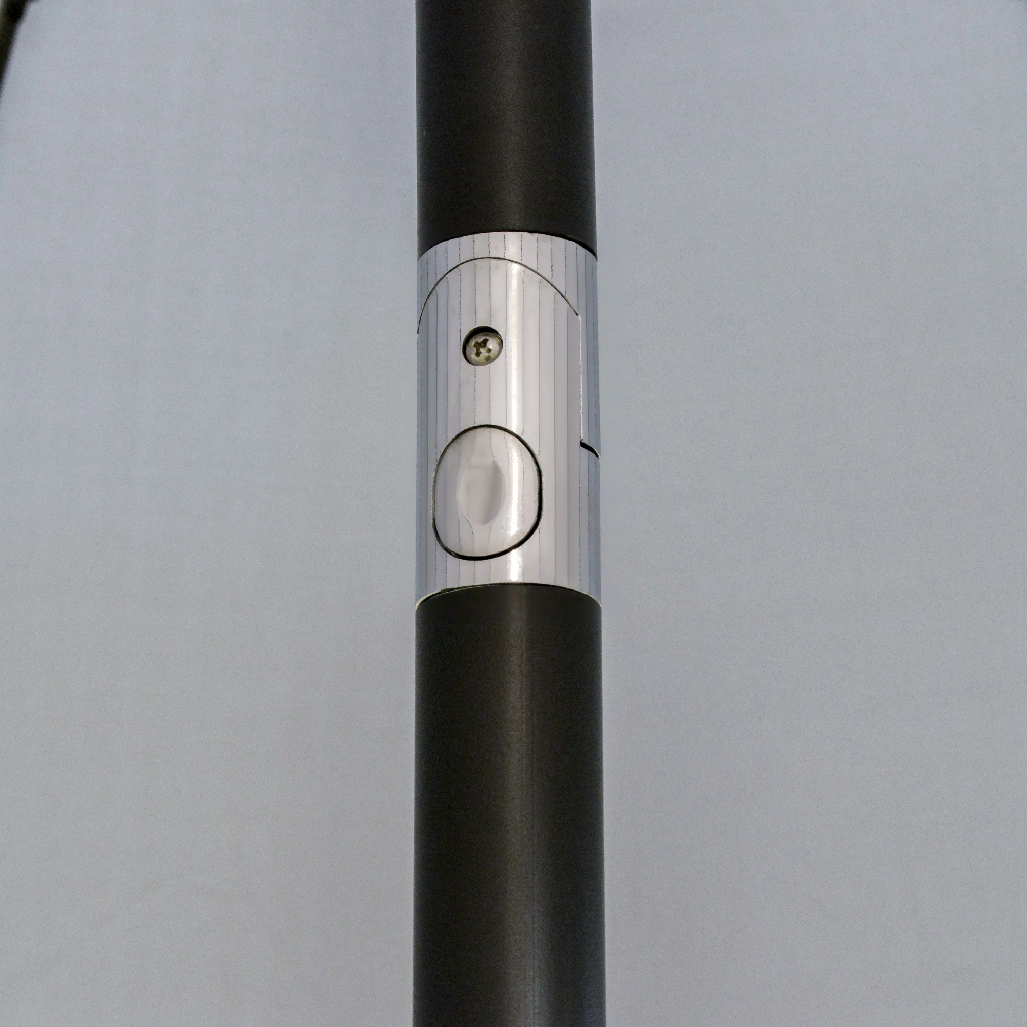  Umbrela de Gradina si Terasa 2,5x2,5 m cu Manivela, 18 Spite si inclinabila, Gri [7]