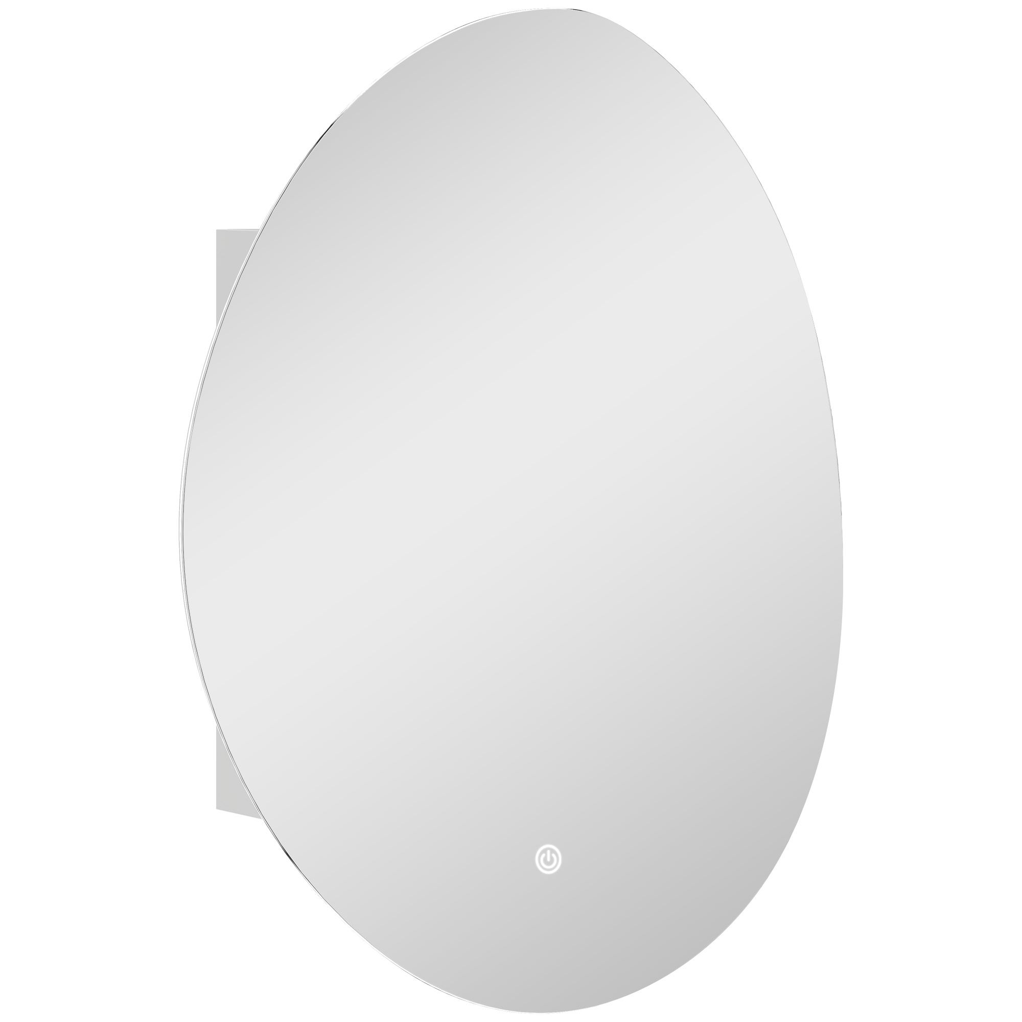 Baie -  Dulap Baie LED, Anti-Condens, Iluminare Reglabila 3 Tonuri, Alb, Montare pe Perete