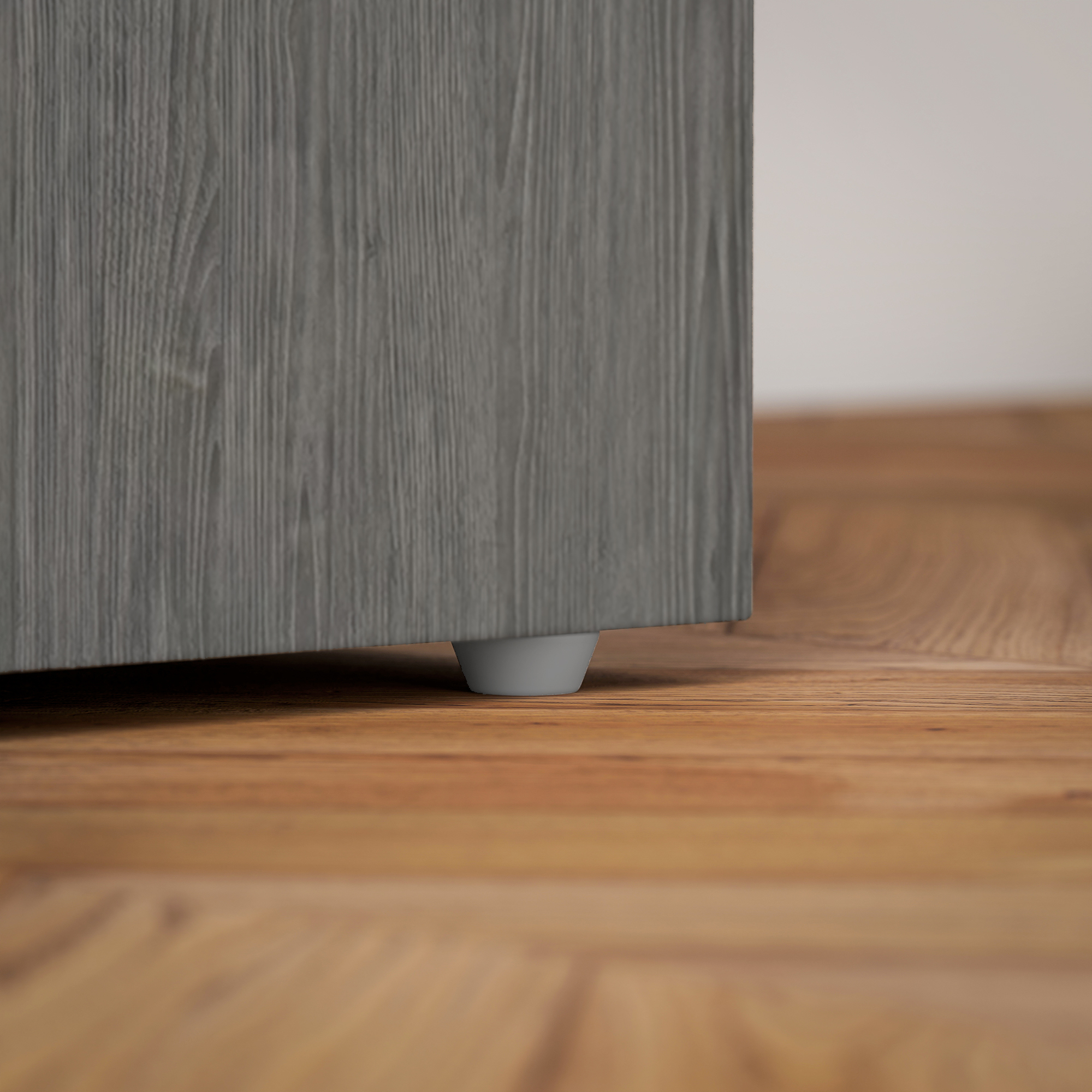  Birou modern cu 3 Sertare si Rafturi in Lemn Alb 120x49x72cm [8]