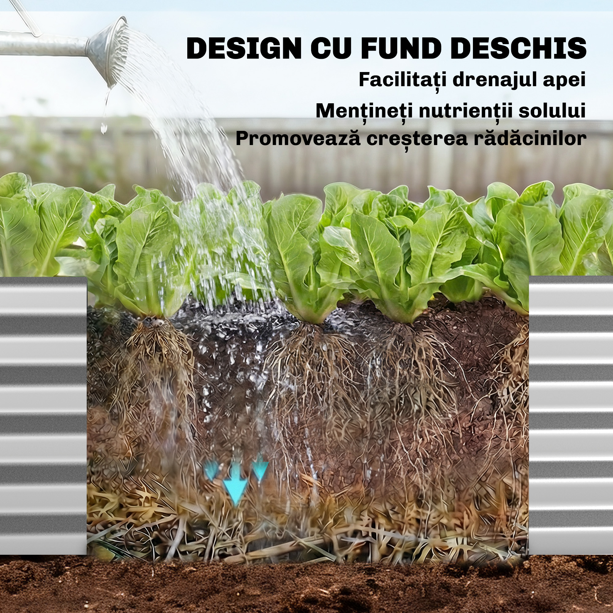  Strat inaltat de Gradina cu Sera si Jardiniera [7]