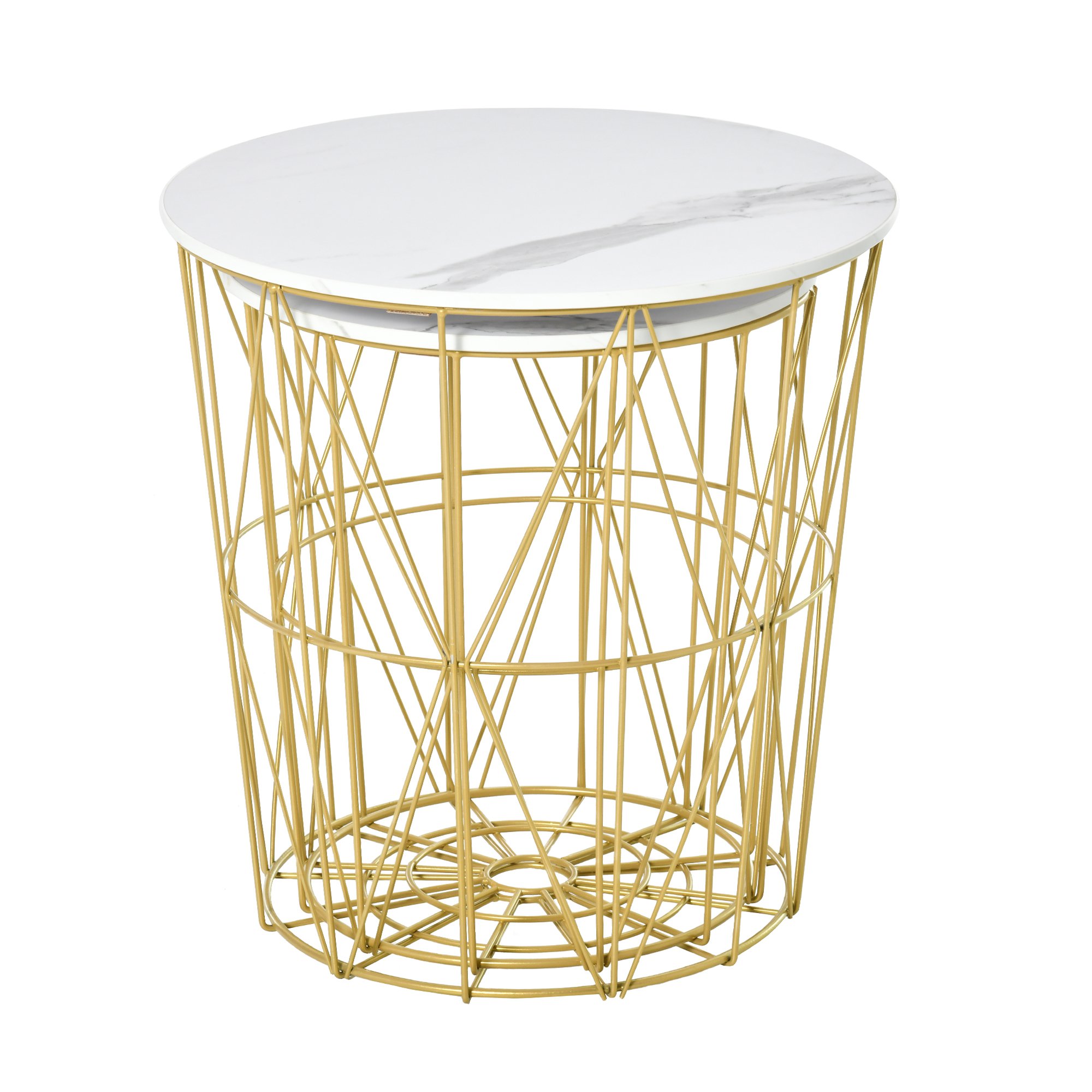  Set 2 Masute de Sufragerie Stivuibile Raft Detasabil Baza Container [3]