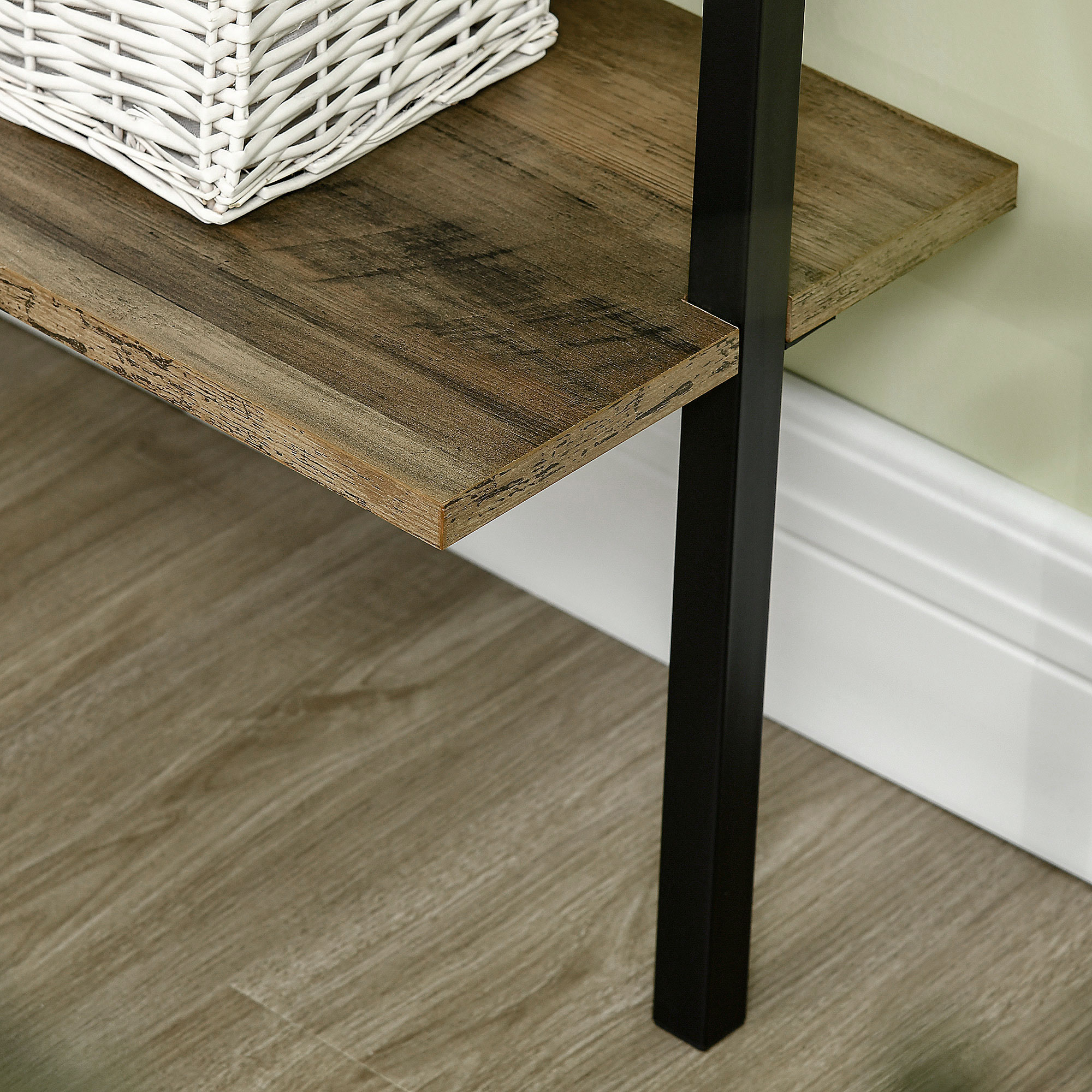  Biblioteca Industriala cu Scara - 5 Niveluri 60×30×184,5 cm [8]