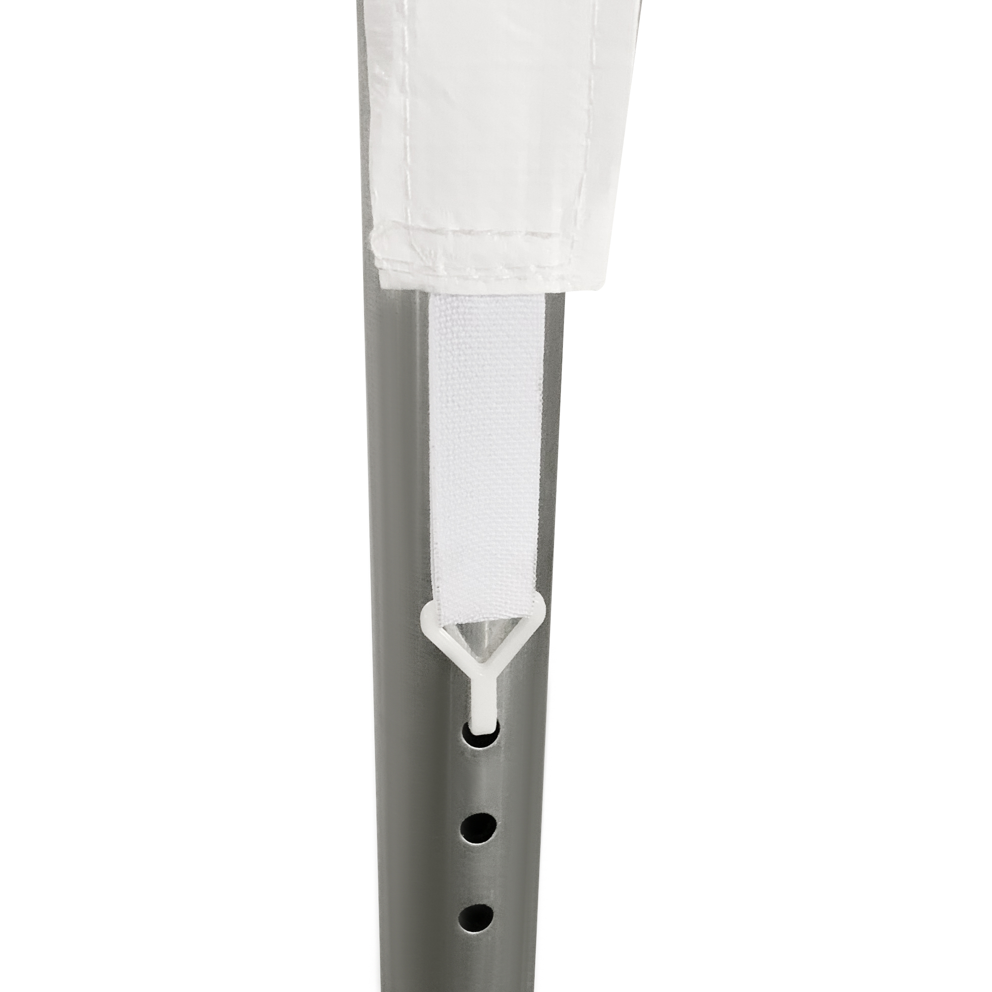  Foisor 4x4m cu Acoperis de Protectie impotriva Razelor UV, Ploaie si Vant pentru Vehicule, Nunti si Petreceri - Alb [8]