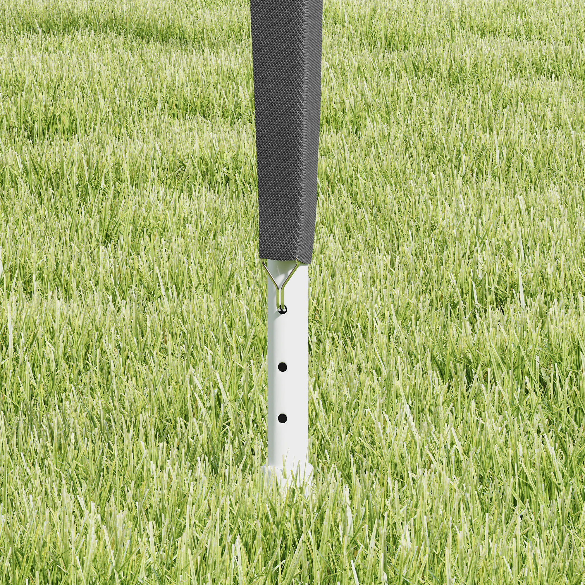 Pavilion  de Gradina 3x3 m Portabil cu Acoperire Anti UV, Gri [8]