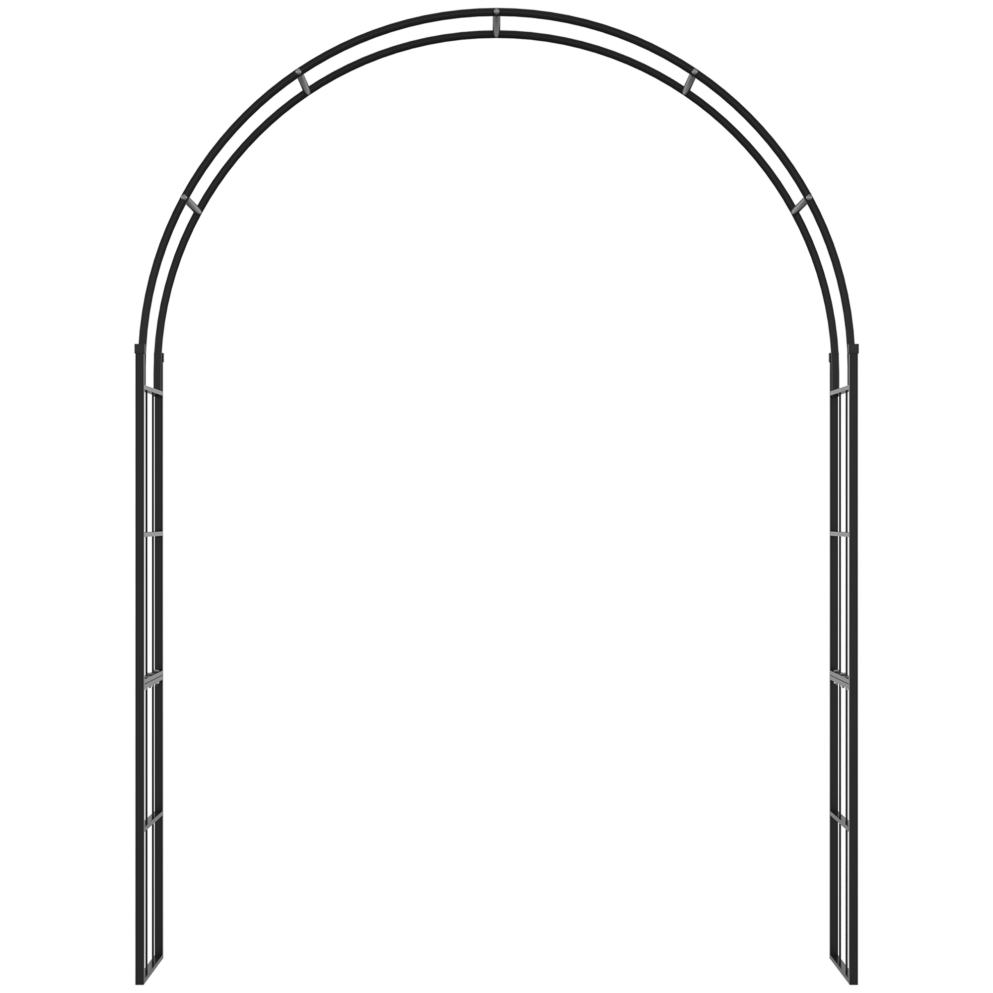  Pergola de Gradina de 2.23 m, Bolta de Nunta pentru Ceremonie, Spalier Ideal pentru Cataratori si Decoratiuni [6]