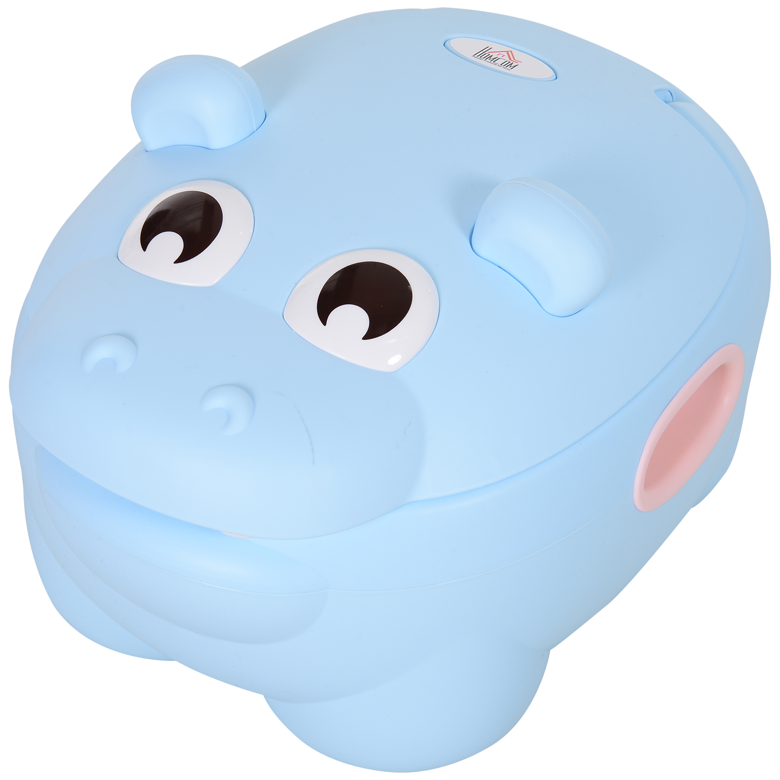  Olita Copii - 6+ Luni, Hipopotam Albastru Antialunecare [8]