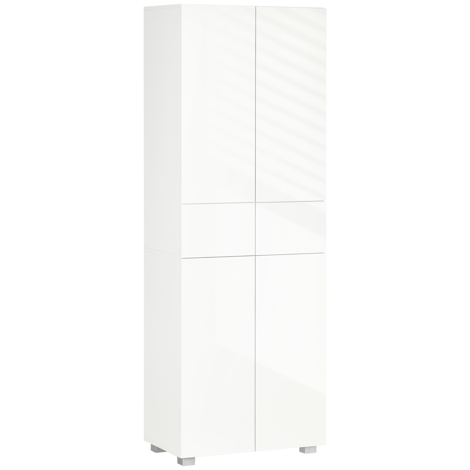 Bucatarie -  Dulap Bucatarie 4 Usi cu Sertare si Rafturi Reglabile