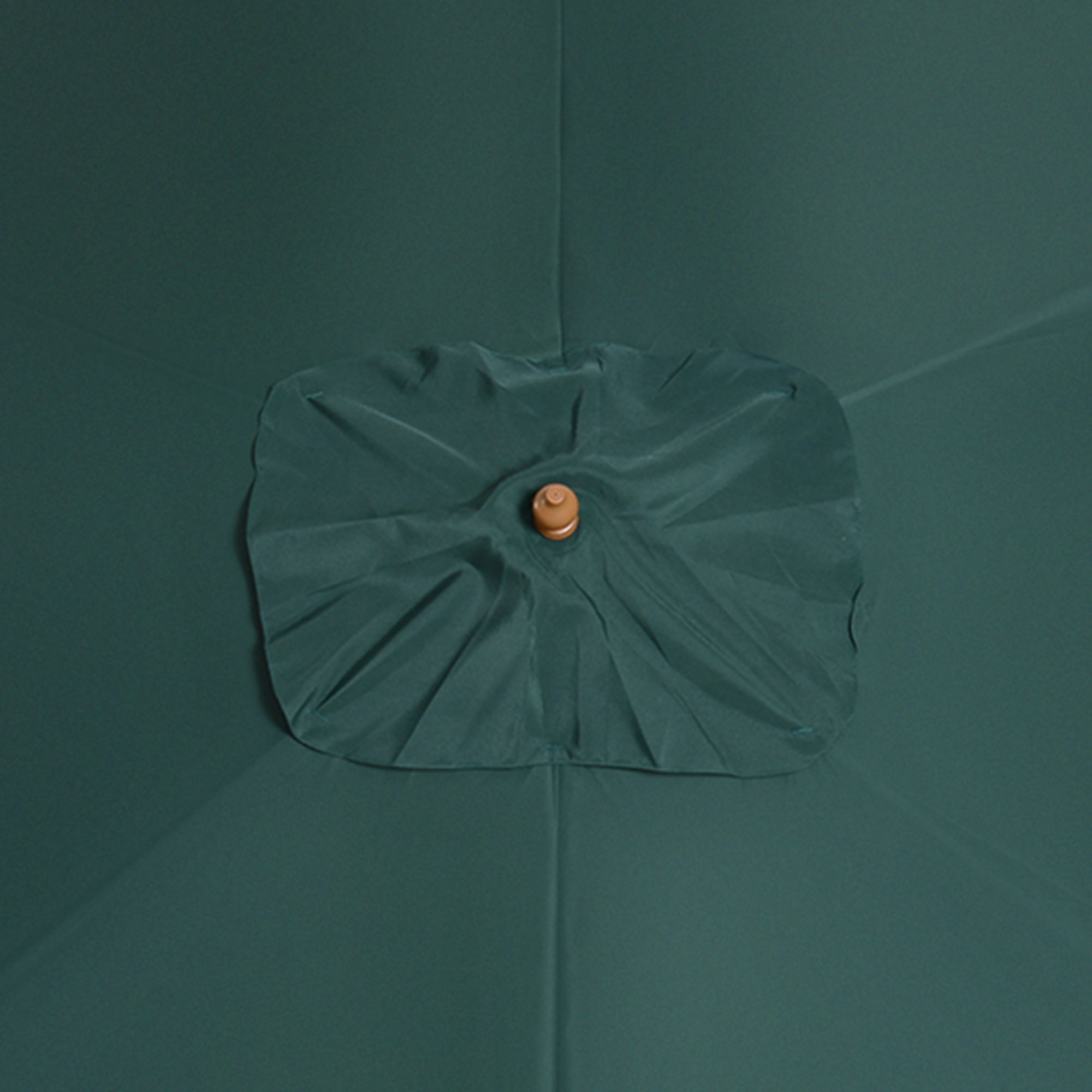  Umbrela din Lemn pentru Extern Gradina 2X3M Verde [7]