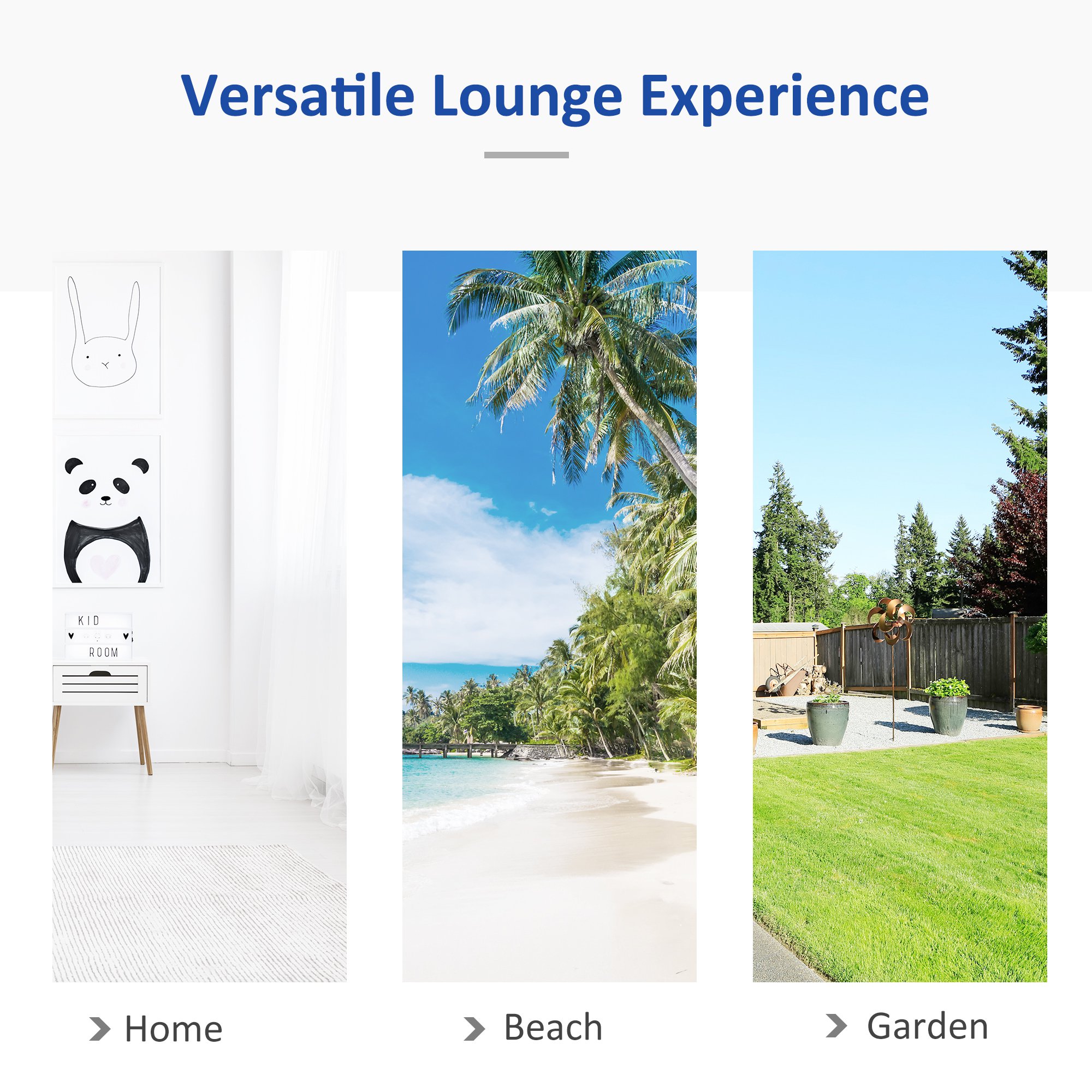  hamac din bumbac si poliester 2x1.5m, multicolor [5]