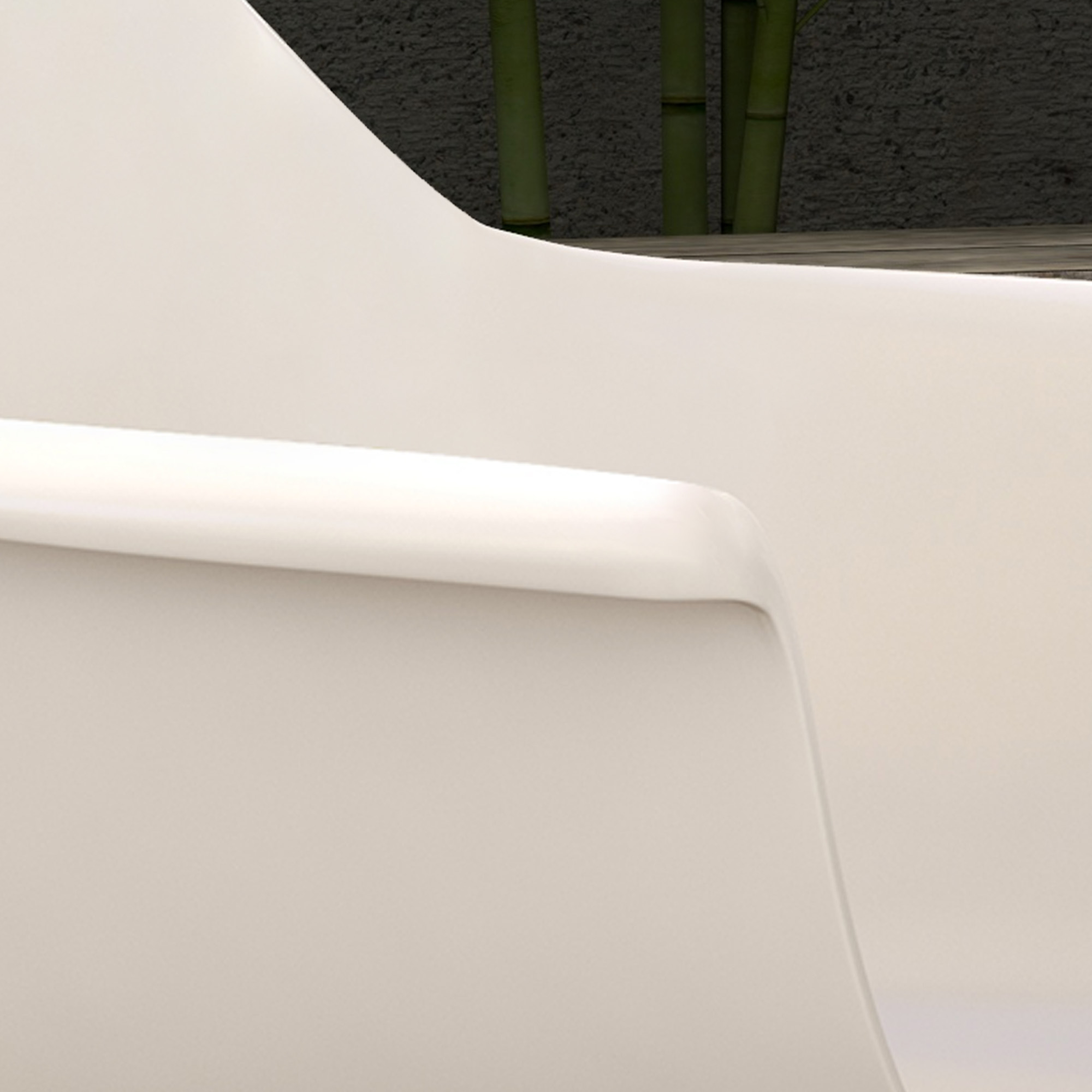  Scaune De Gradina 4 Bucati, Stivuibile, Gri [8]