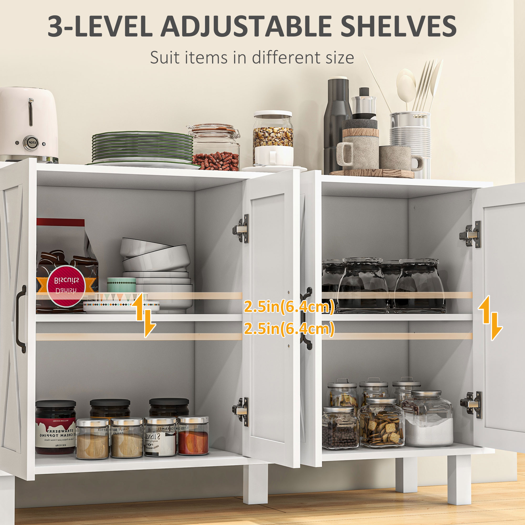  Dulap multifunctional MDF nivele 2 rafturi reglabile pentru sufragerie bucatarie intrare depozitare laterala toaleta acasa birou hol prosop manere dus colt baza inalta vopsit rezistent la apa [4]