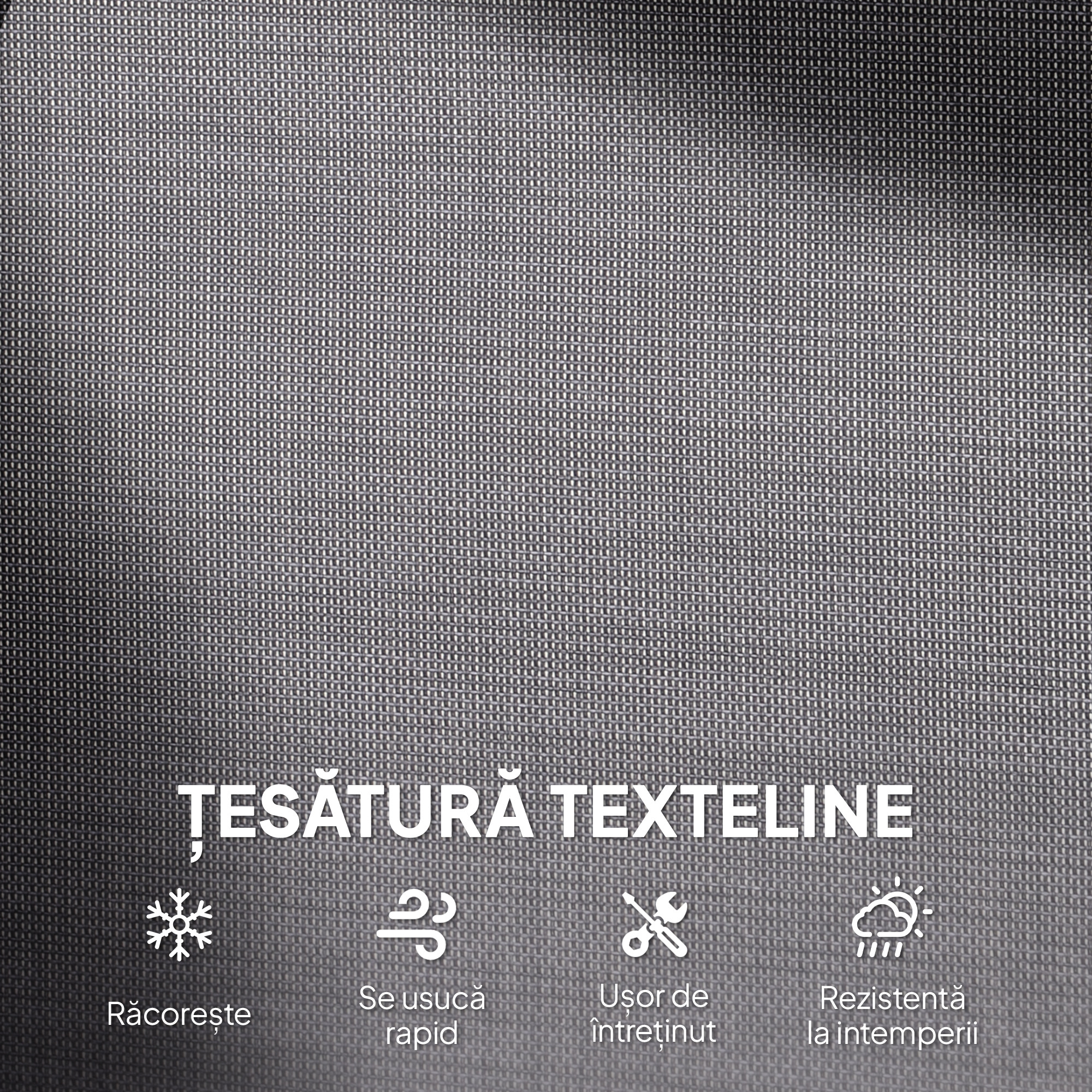  Banca Tip Leagan 2 Locuri din Metal, Negru, 123x70x87 cm [5]