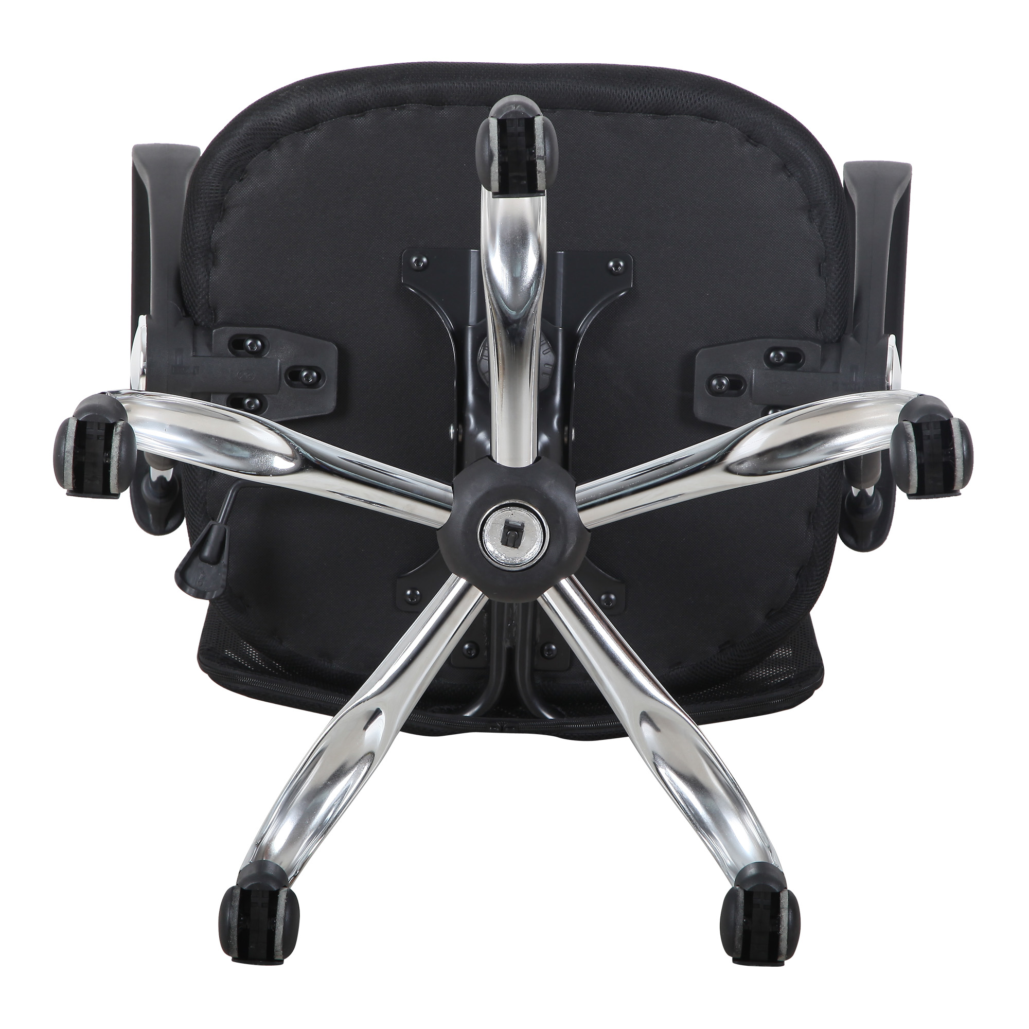  scaun ergonomic de birou, insertie plasa, negru [8]