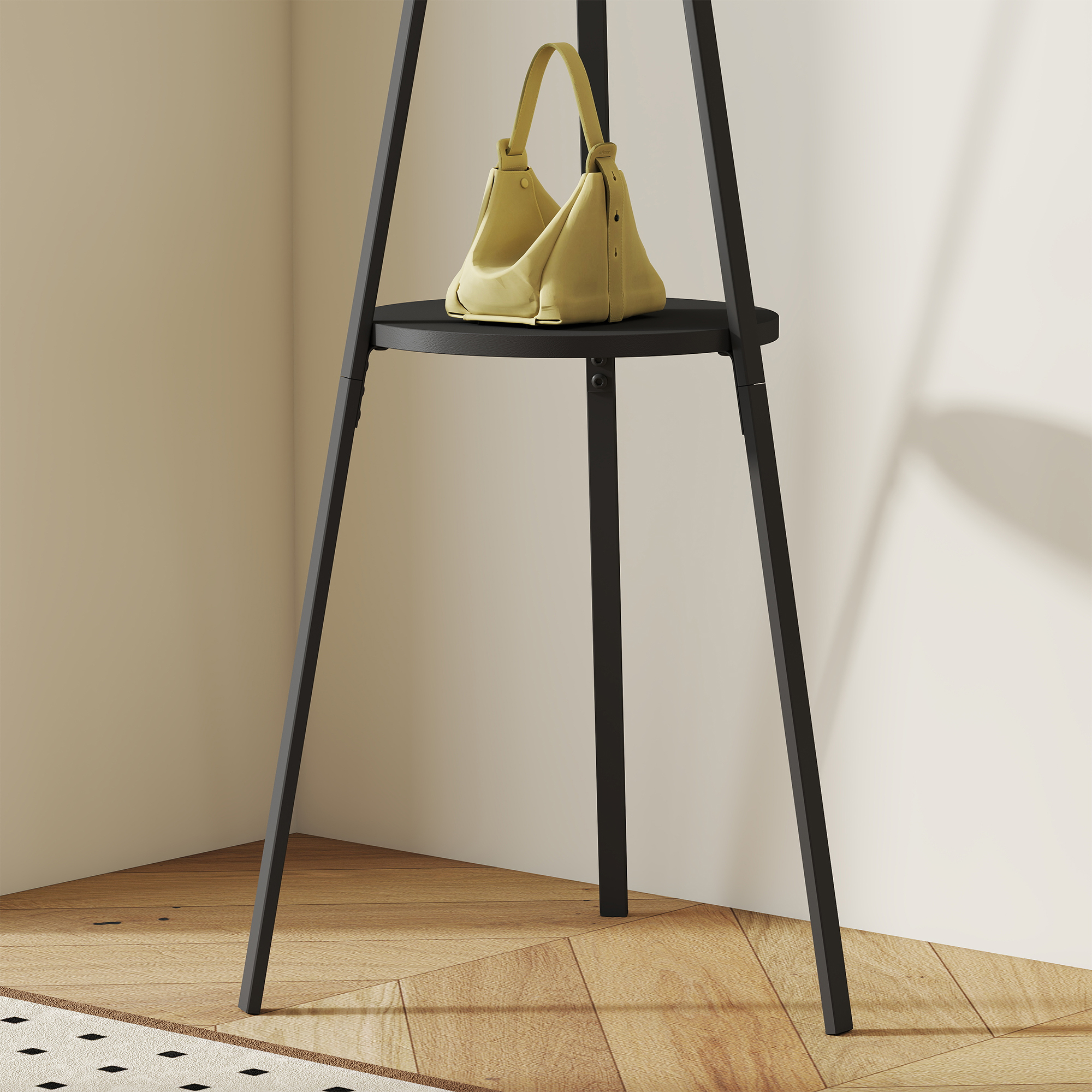  Cuier Pom metal/lemn 45×45×180 cm [6]