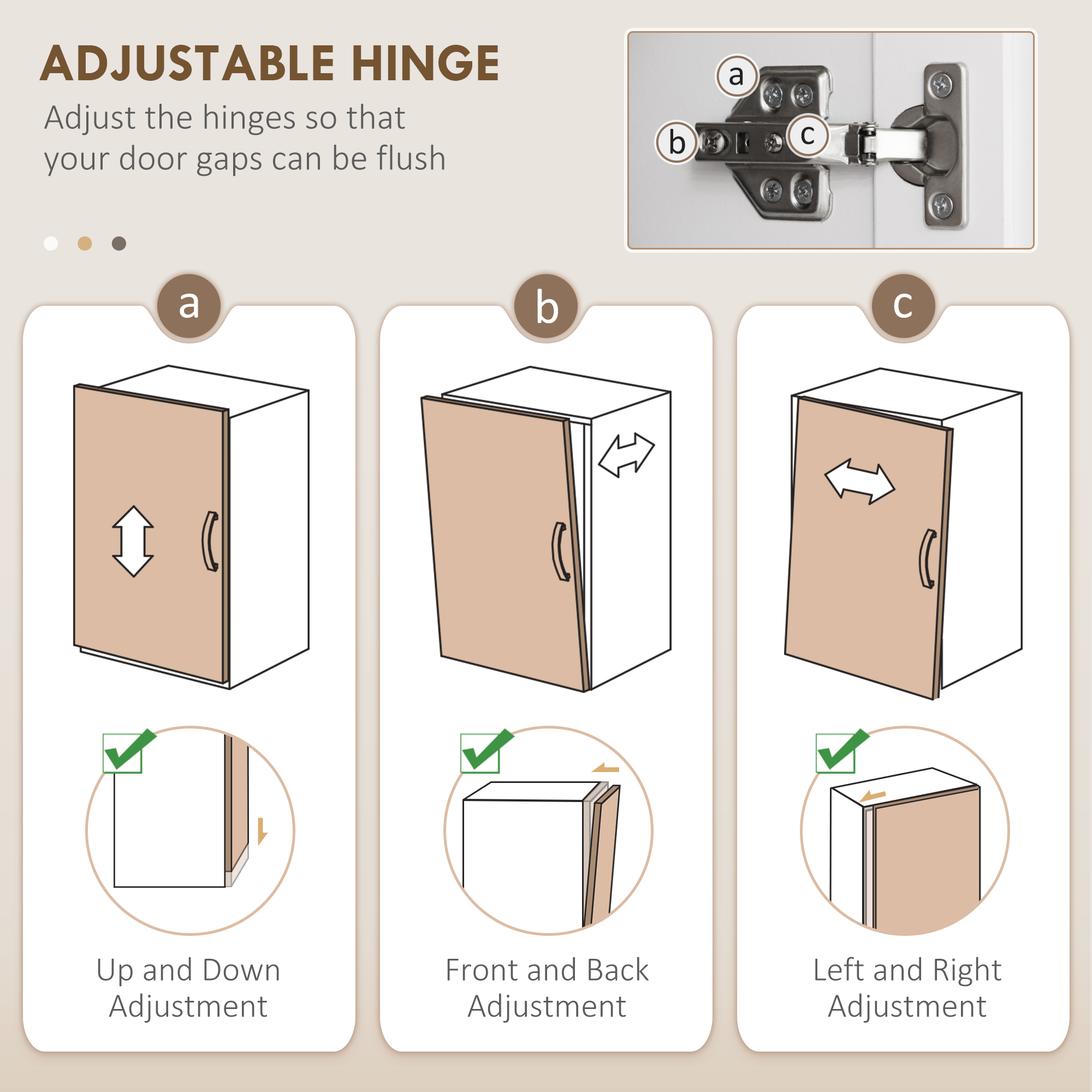  Bufet de Bucatarie cu 2 Corpuri, Sertar si Rafturi Reglabile Alb [5]