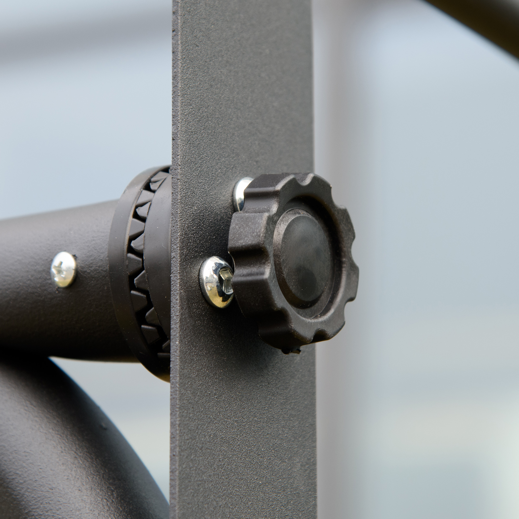  Balansoar cu 2 Locuri de Gradina pentru Exterior, 140x118x162cm Bej [8]