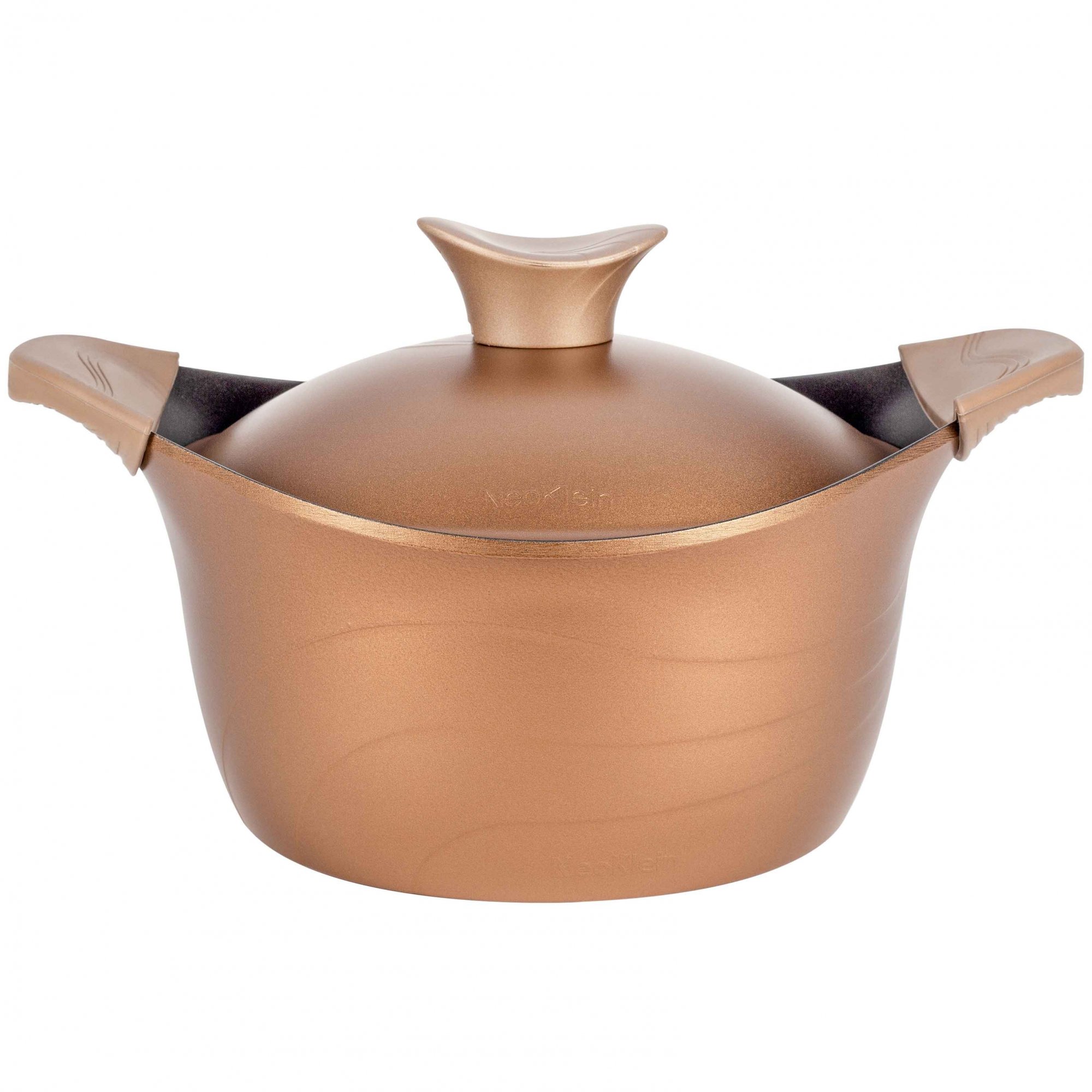 Bucatarie - Oala NeoKlein CS32-Gold, tip oala inalta, tip plita gaz, volum l 8.800000000000001, maner, tip maner scurt, auriu