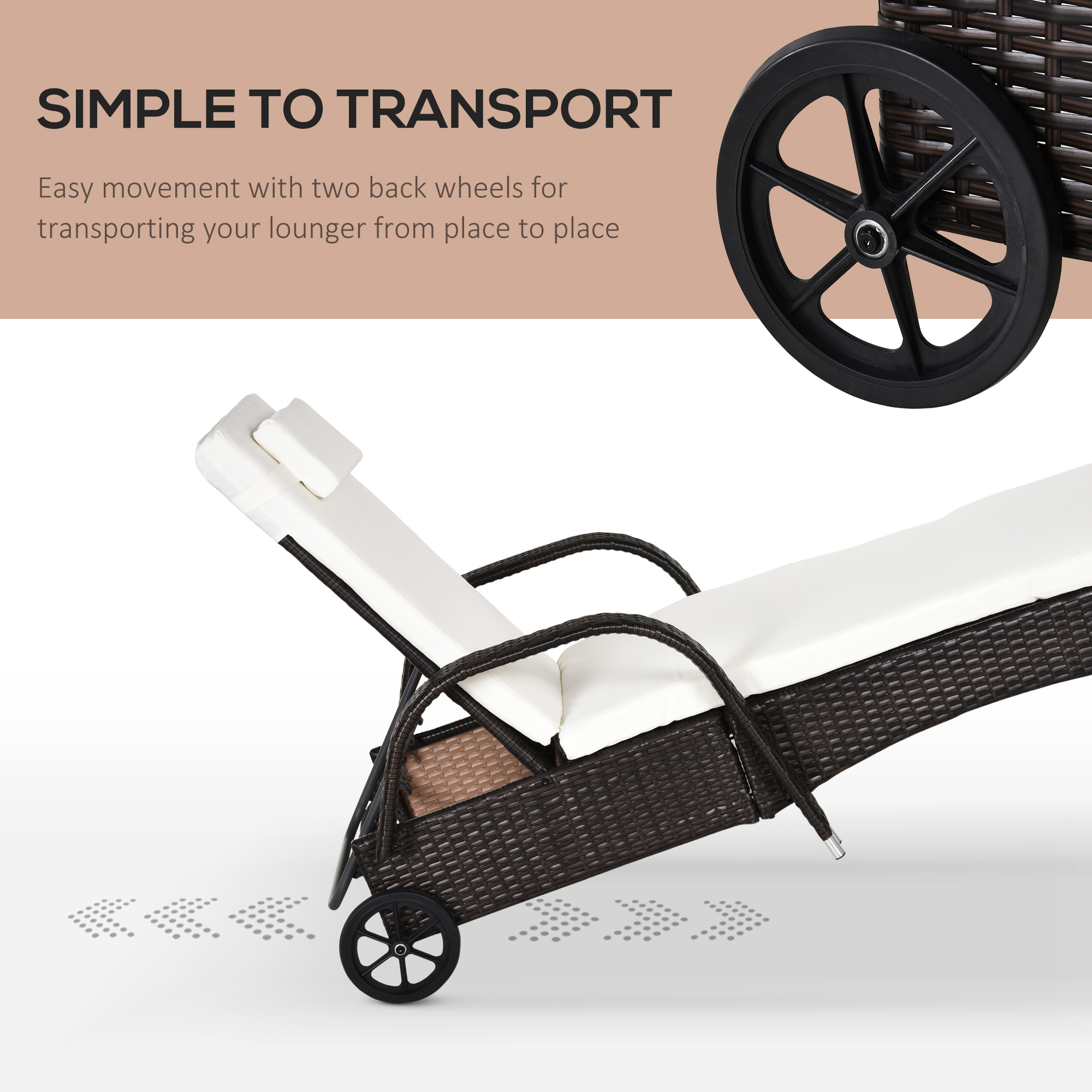  Sezlong Scaun Relax in Rattan, Maro [6]