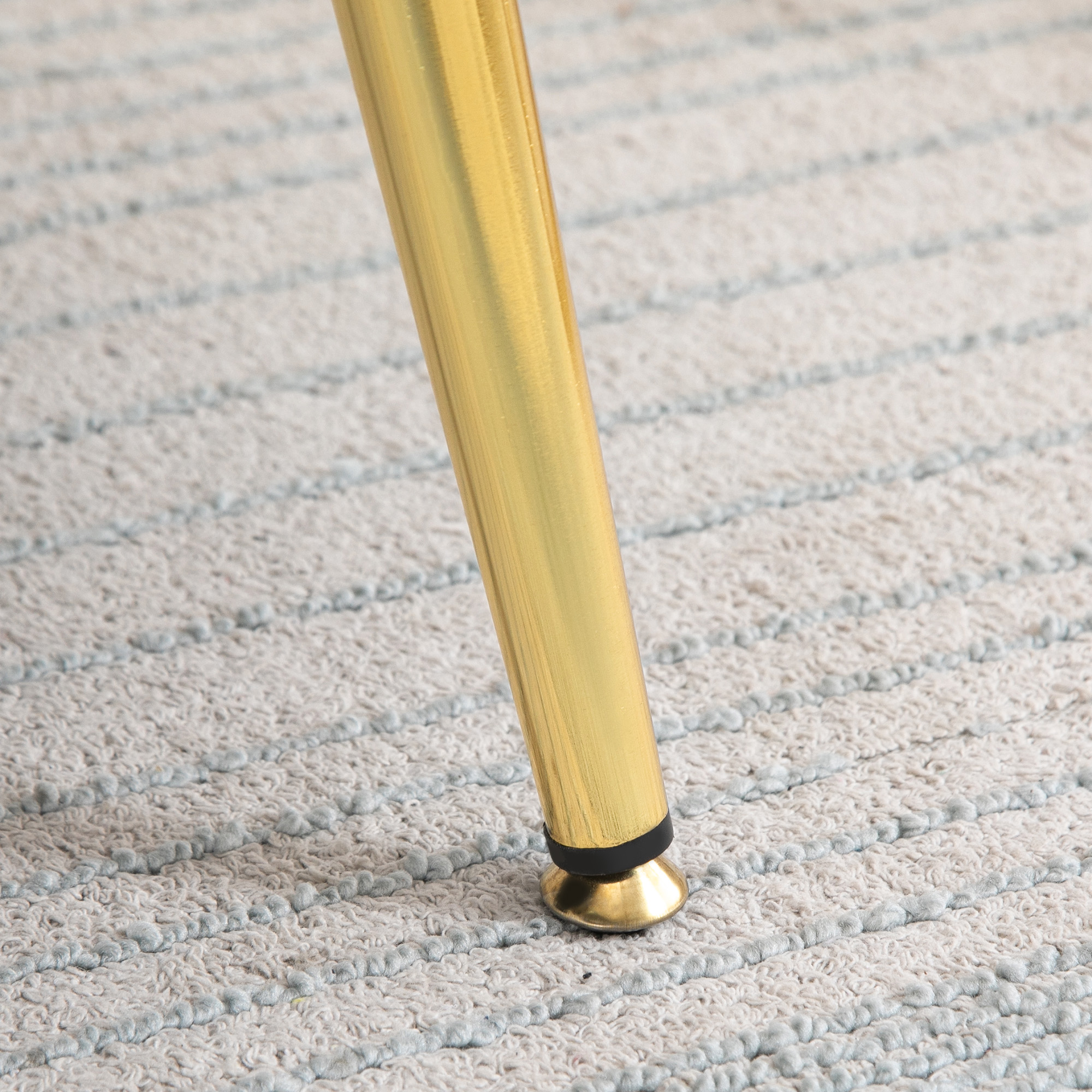  Fotoliu Vintage Design - Catifea Galbena pentru Living sau Dormitor [7]