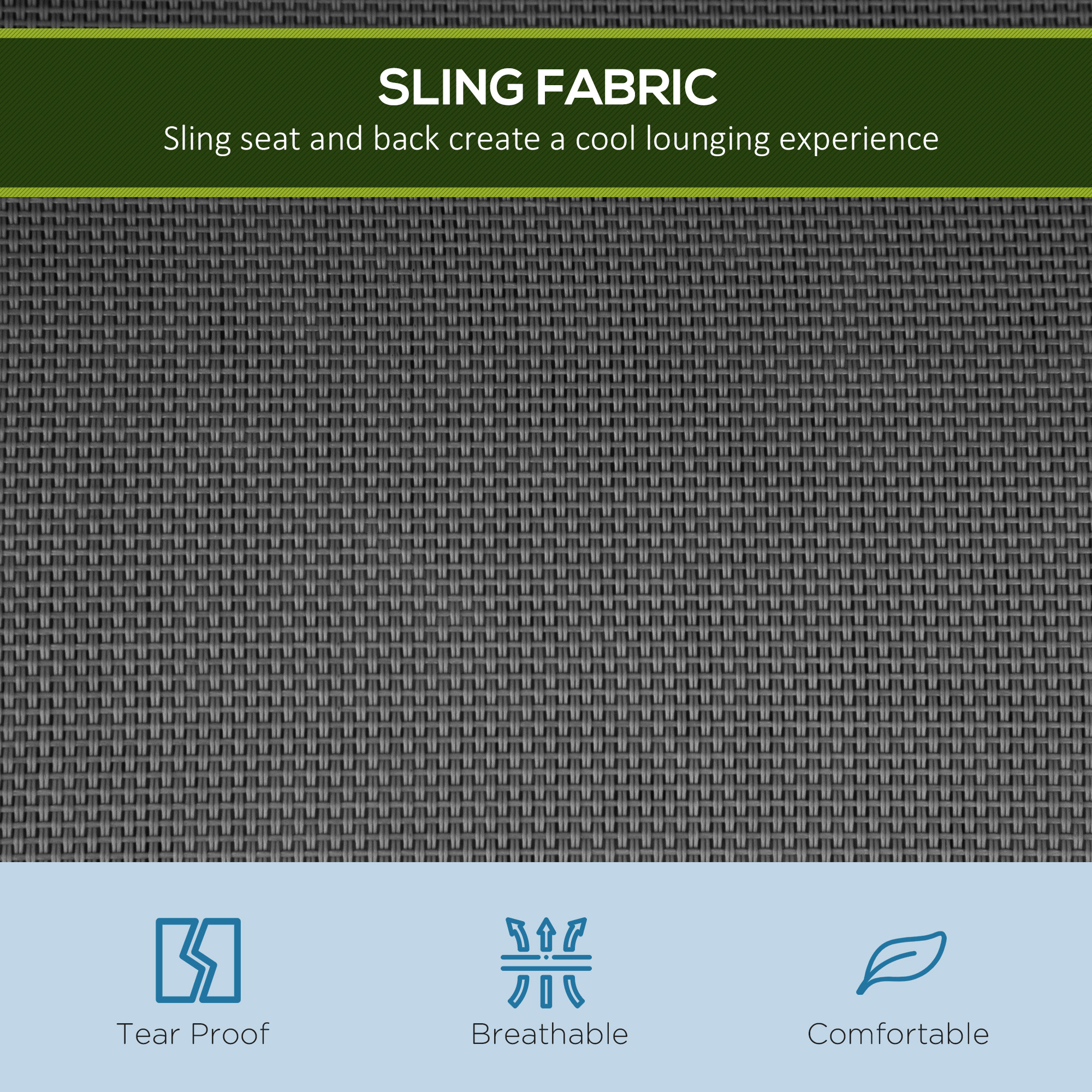  Balansoar de Gradina 3 Locuri cu Acoperis Reglabil si Detasabil, sezut din Poliester, Capacitate 240 kg, 171x108x154 cm, Gri inchis [4]