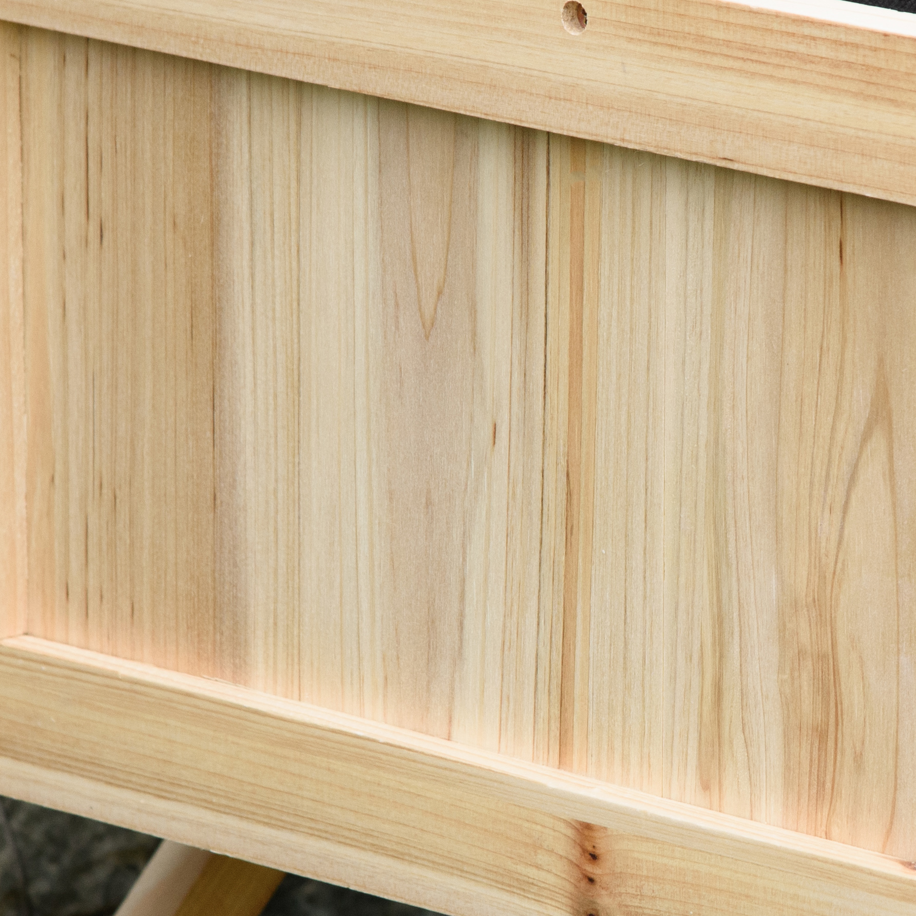  Pat pentru Gradina de Legume Inaltat cu  6 Compartimente, Jardiniera de Exterior Suport Plante din Lemn de Brad, 78.5x58x81cm [7]