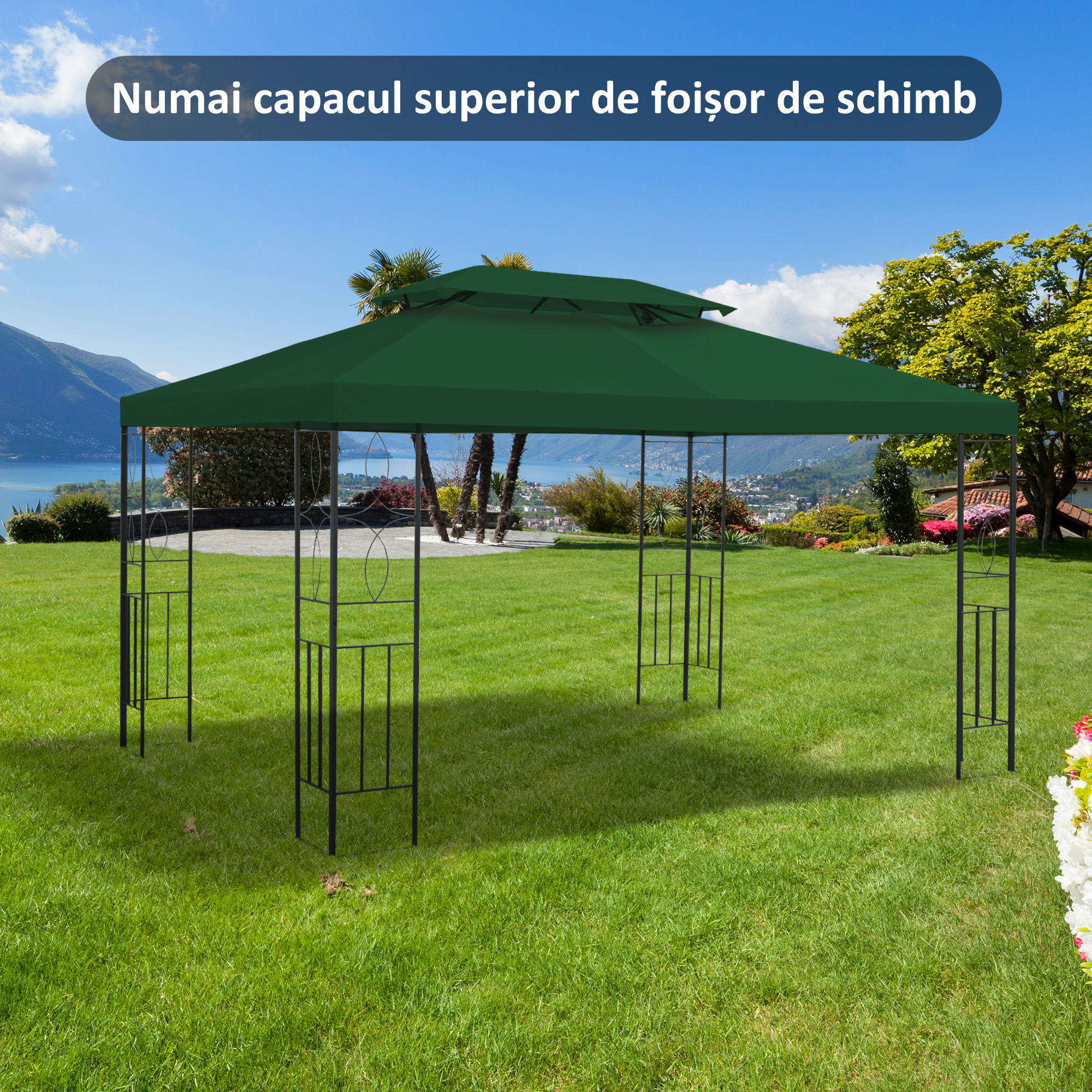 Prelata pentru Foisor 4x3 m cu 2 Niveluri [1]