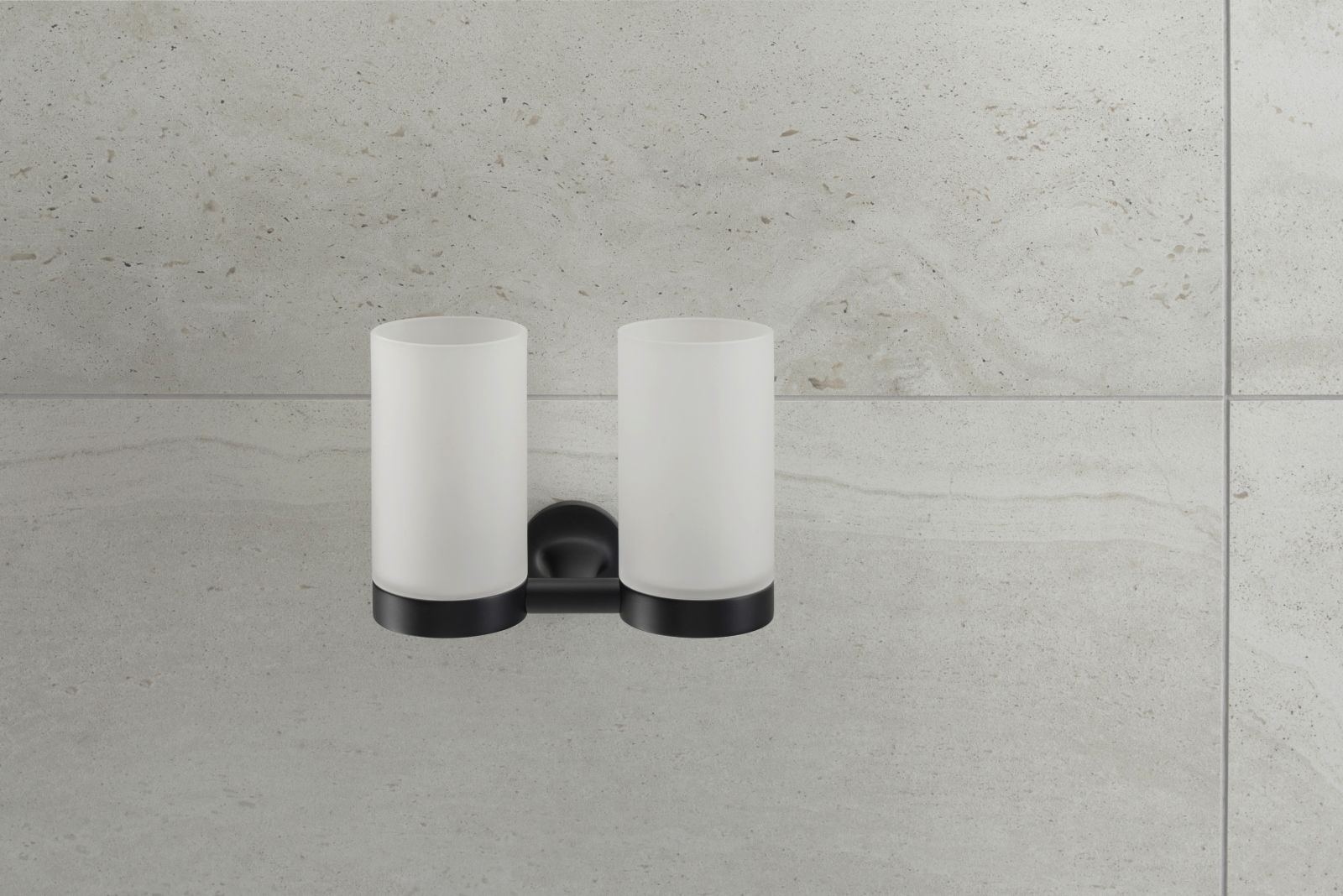 Pahar baie Duravit 0099484600, Starck T, tip instalare pe perete, calitate superioara pentru baia ta, negru [2]