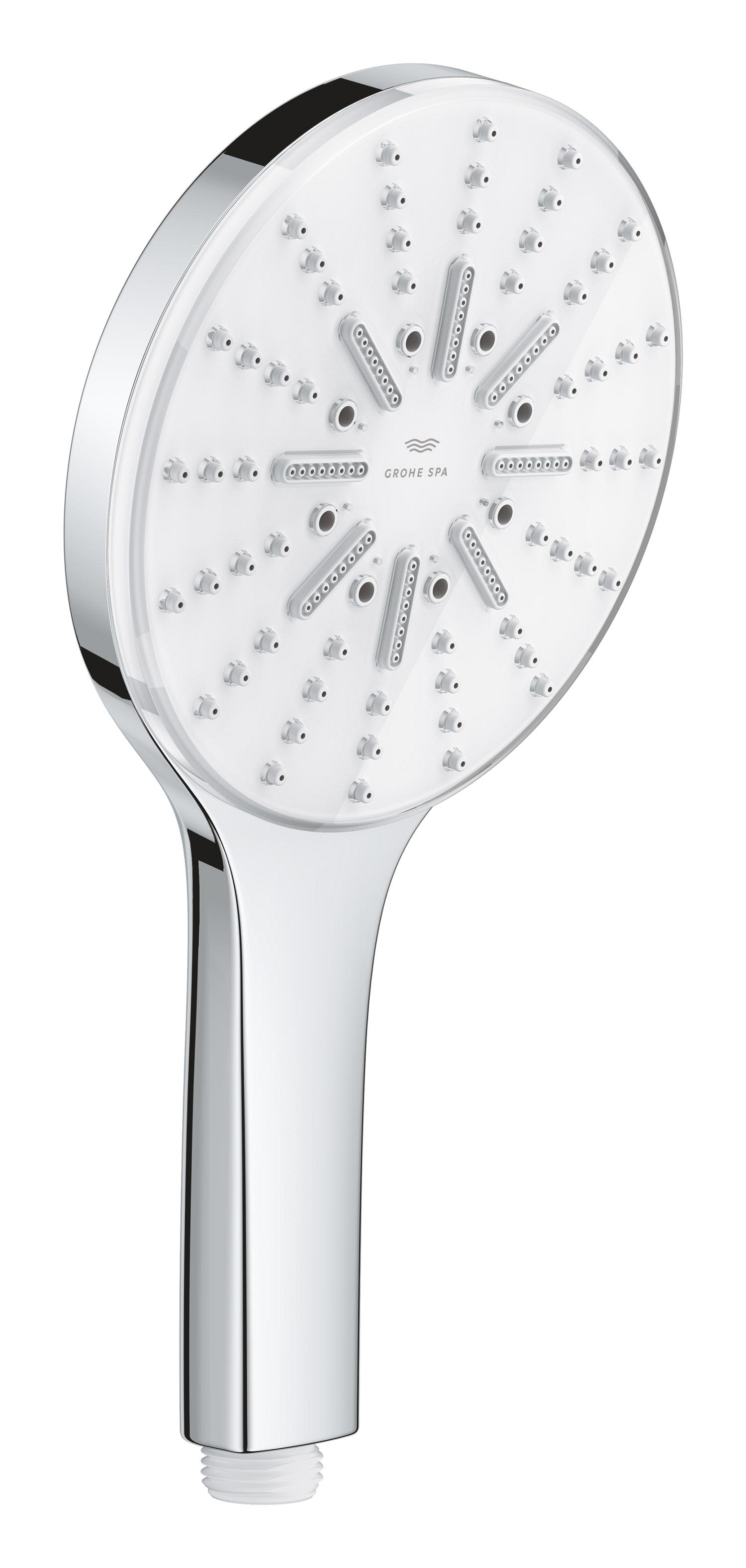 Para de dus Grohe 1016760000, SPA AQUA, diametru 130 mm, 3 functii, montaj universal, racord 1/2'', crom [0]