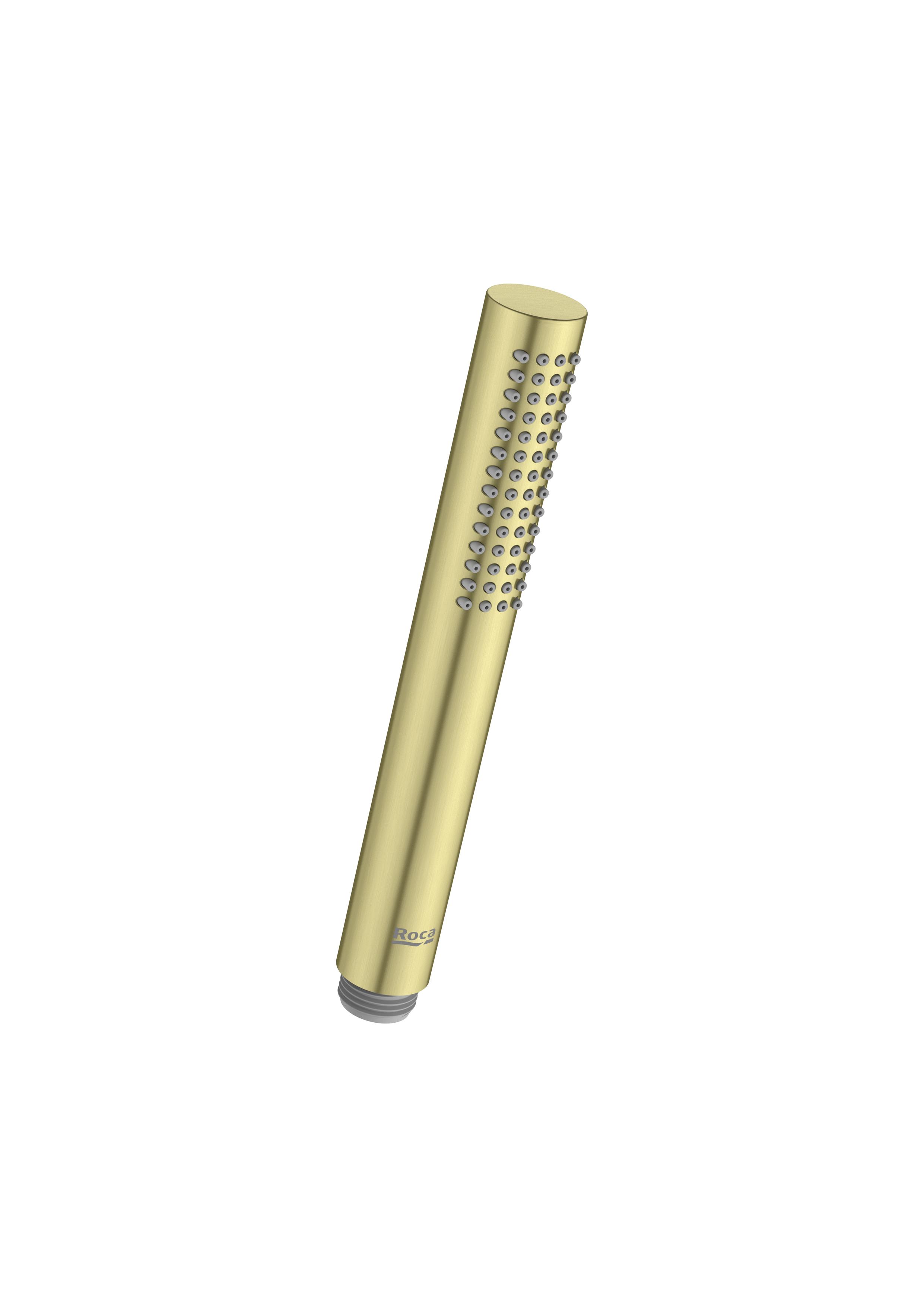 Baterii sanitare - Para de dus Roca A5B9B61VA0, dus Stella, diametru 25 mm, montaj universal, racord 1/2'', para shockproof, auriu