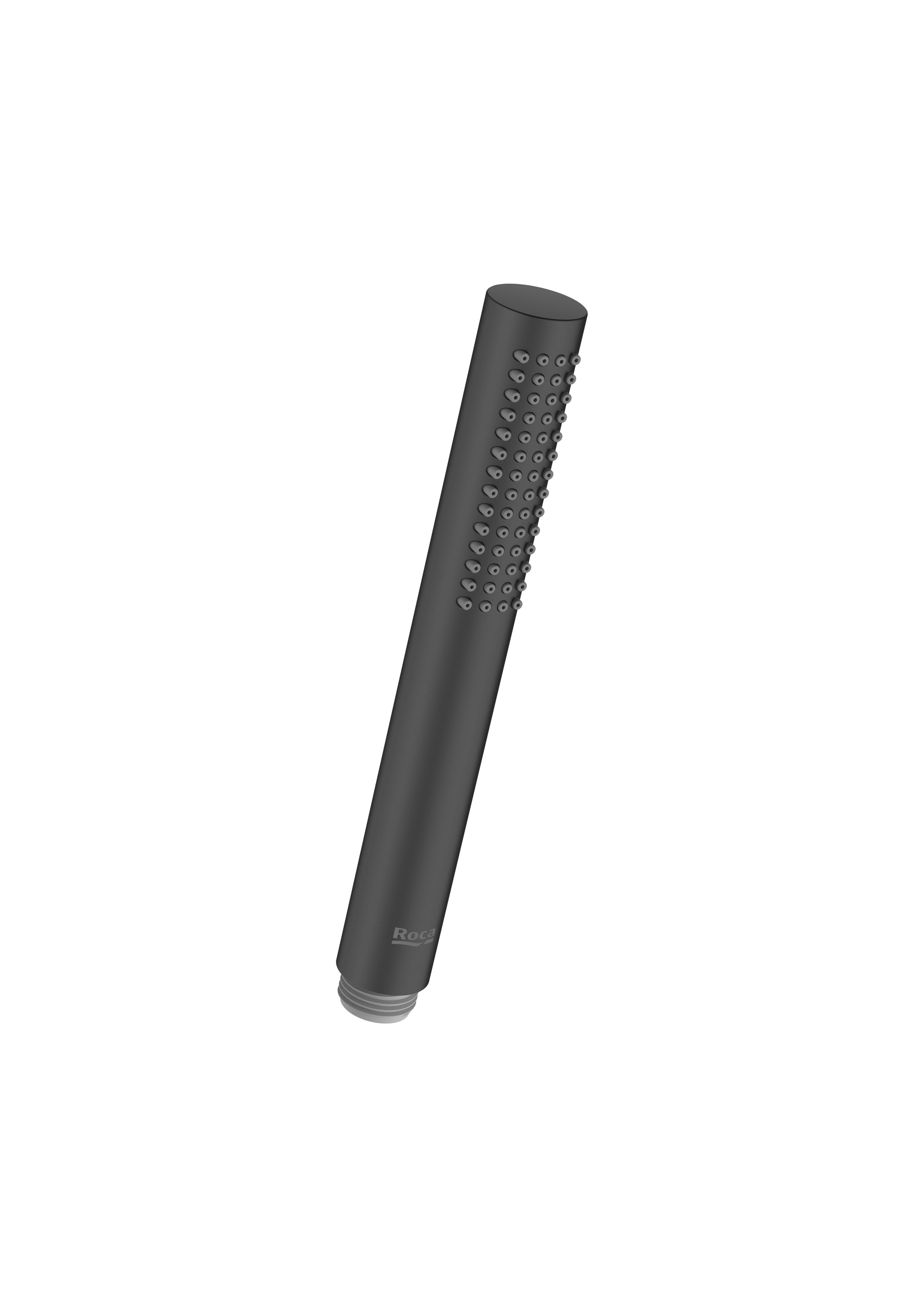 Para de dus Roca A5B9B61NB0, dus Stella, diametru 25 mm, montaj universal, racord 1/2'', para shockproof, negru [0]