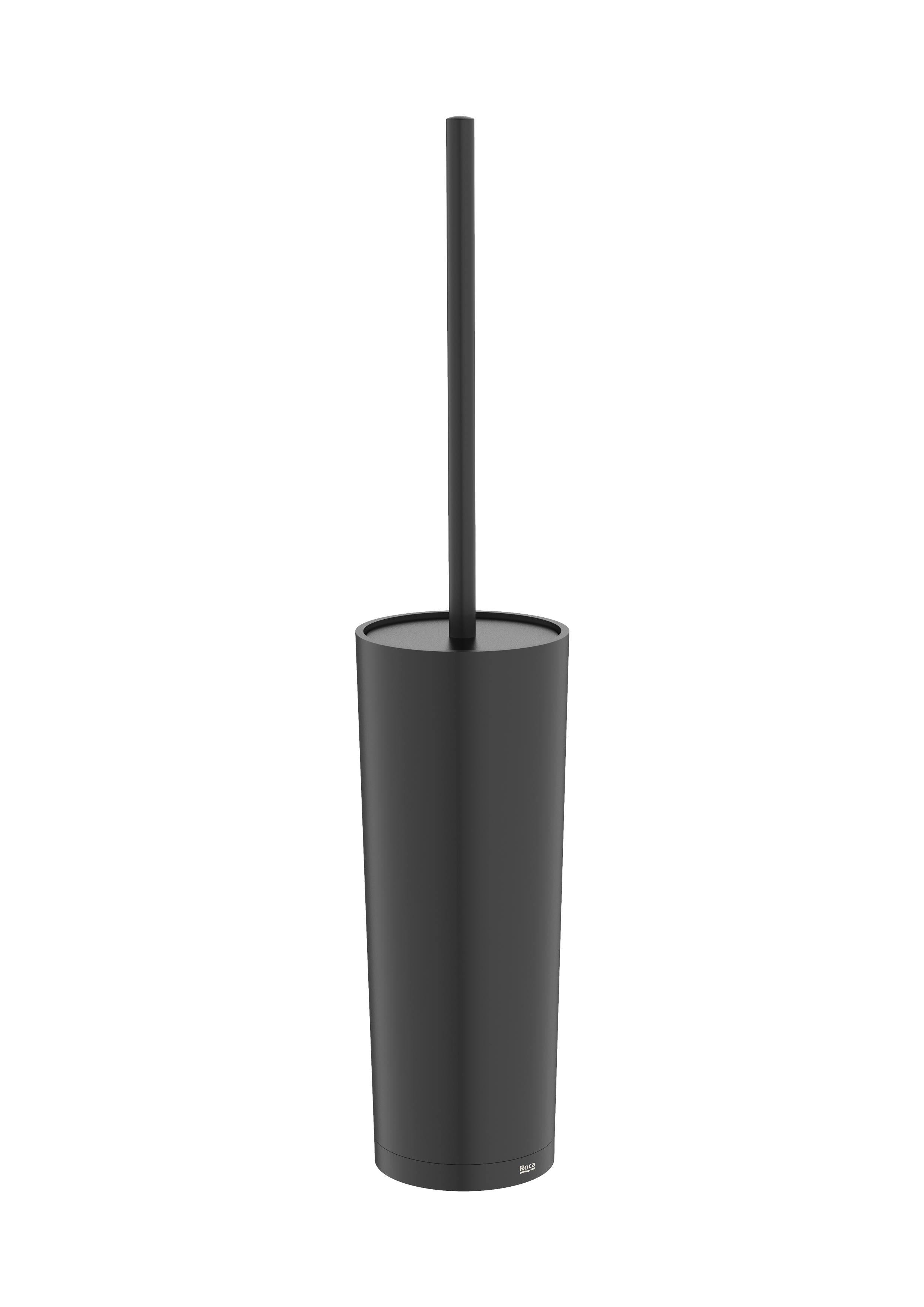 Baie - Set perie WC Roca A817735NB0, Perie Sonata, tip instalare pe podea, elemente fixare ascunse, seria Sonata, negru
