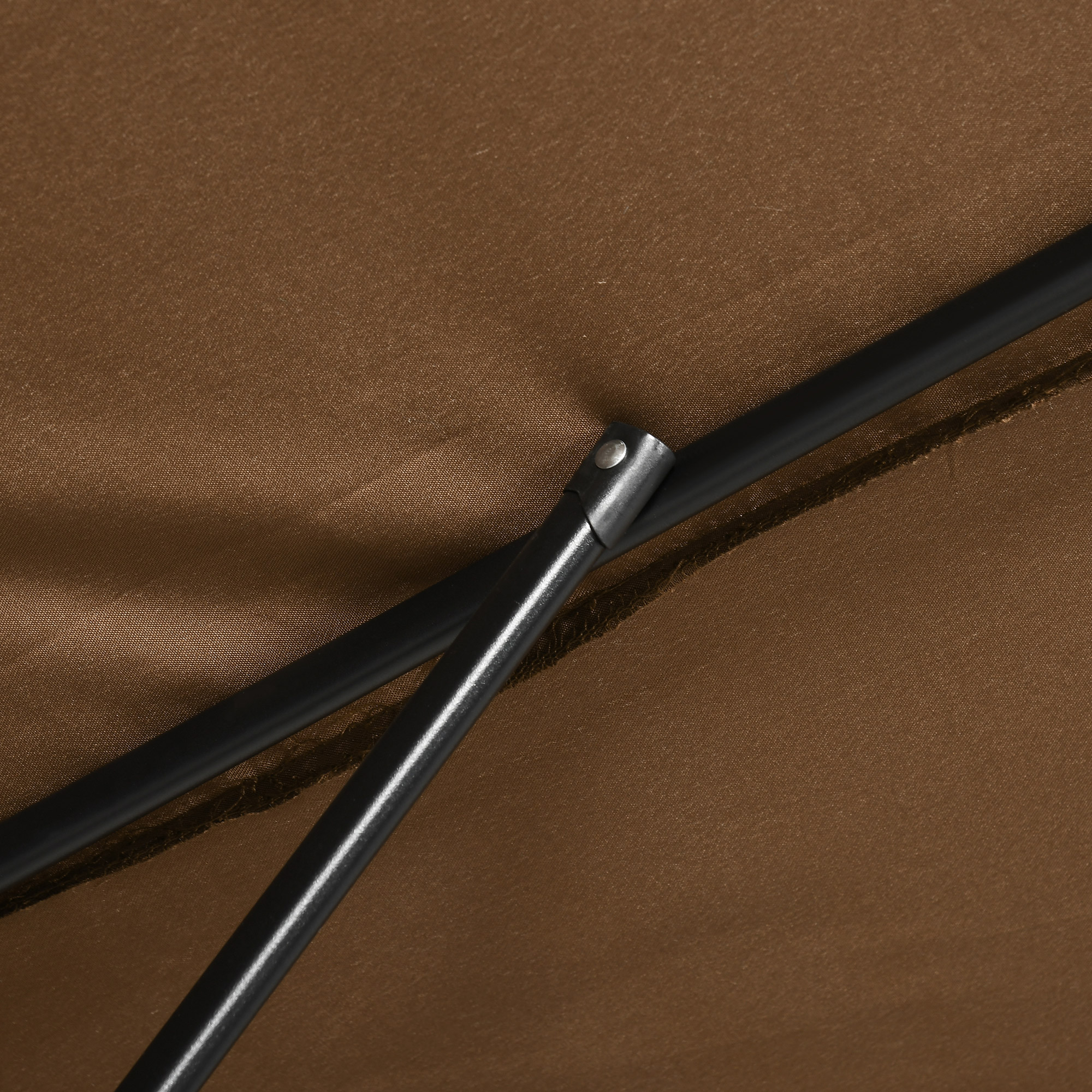  Umbrela de gradina 2x3 m dreptunghiulara cu manivela si unghi reglabil, culoare cafea [8]