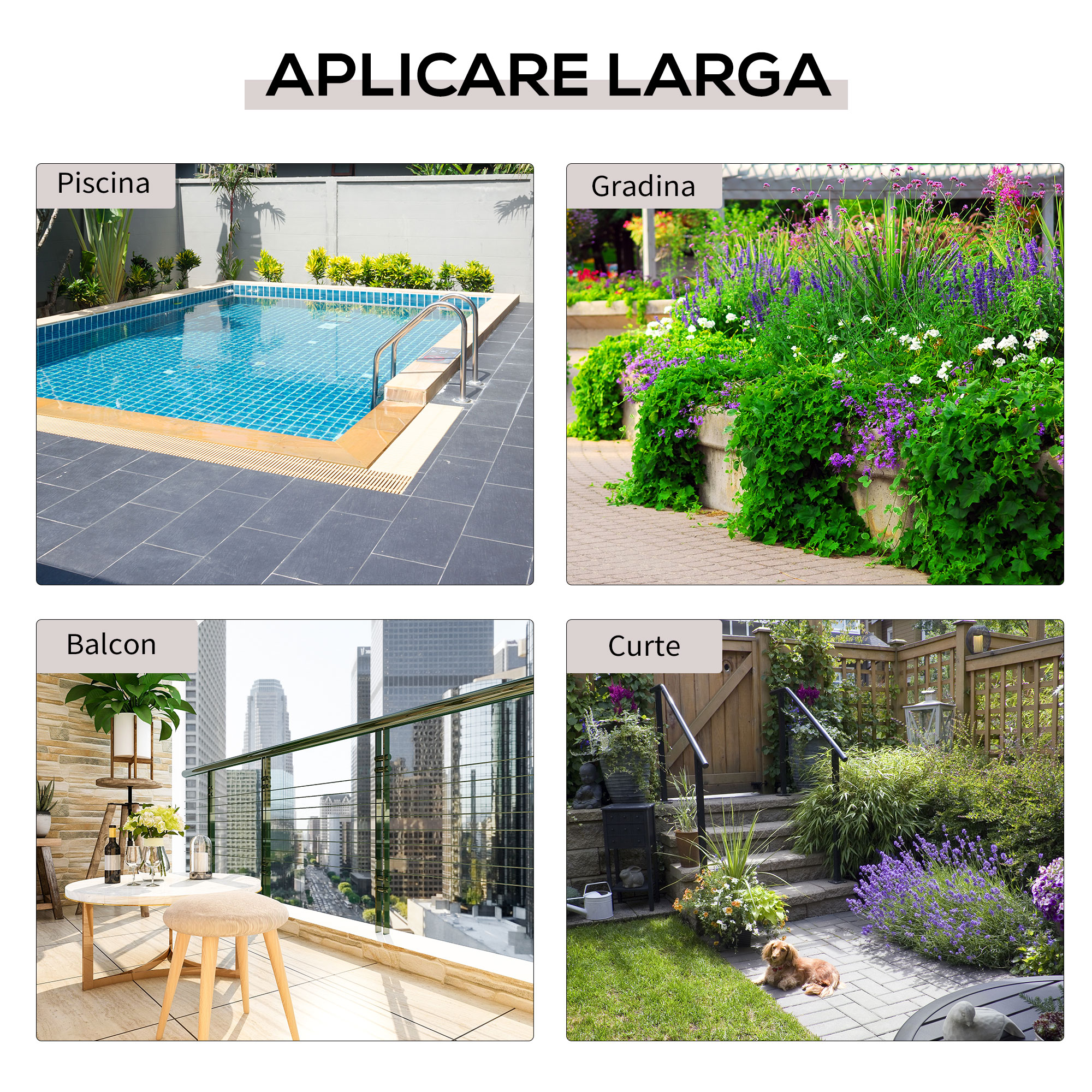  Masuta de Gradina  pliabila din ratan sintetic si otel maro [6]