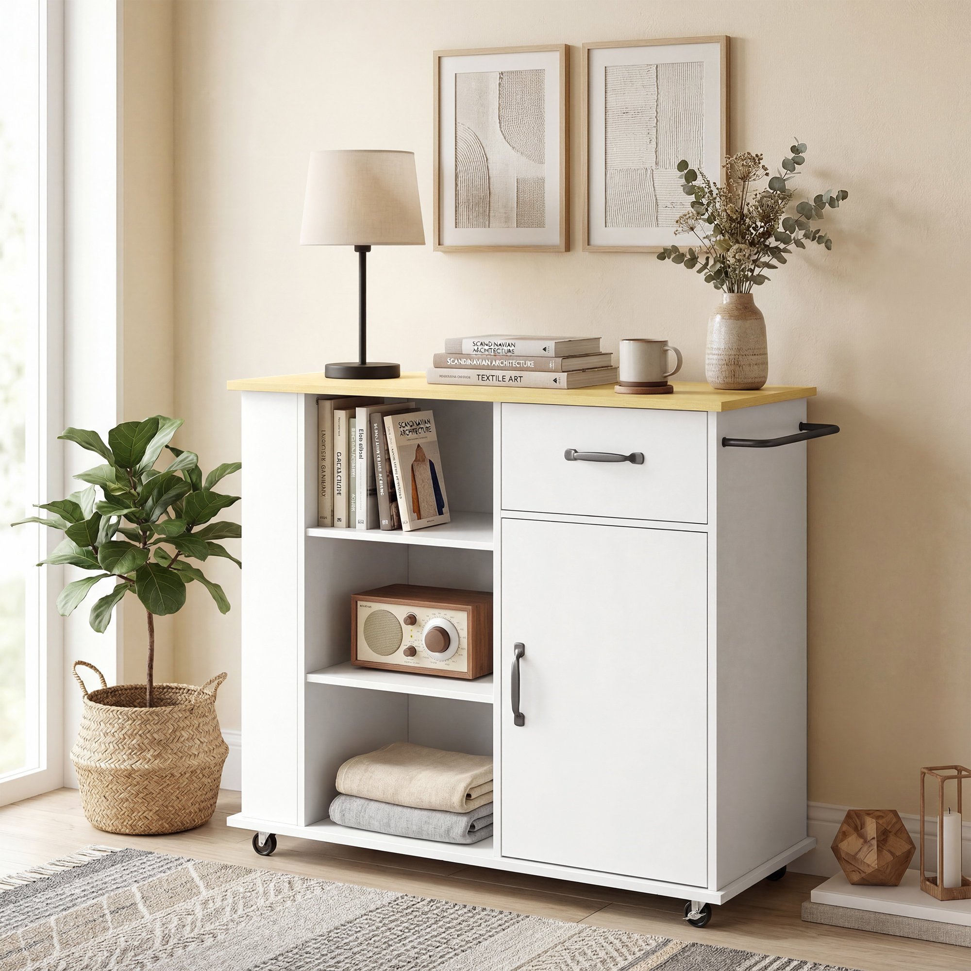  Carucior mobil multifunctional pentru depozitare [8]