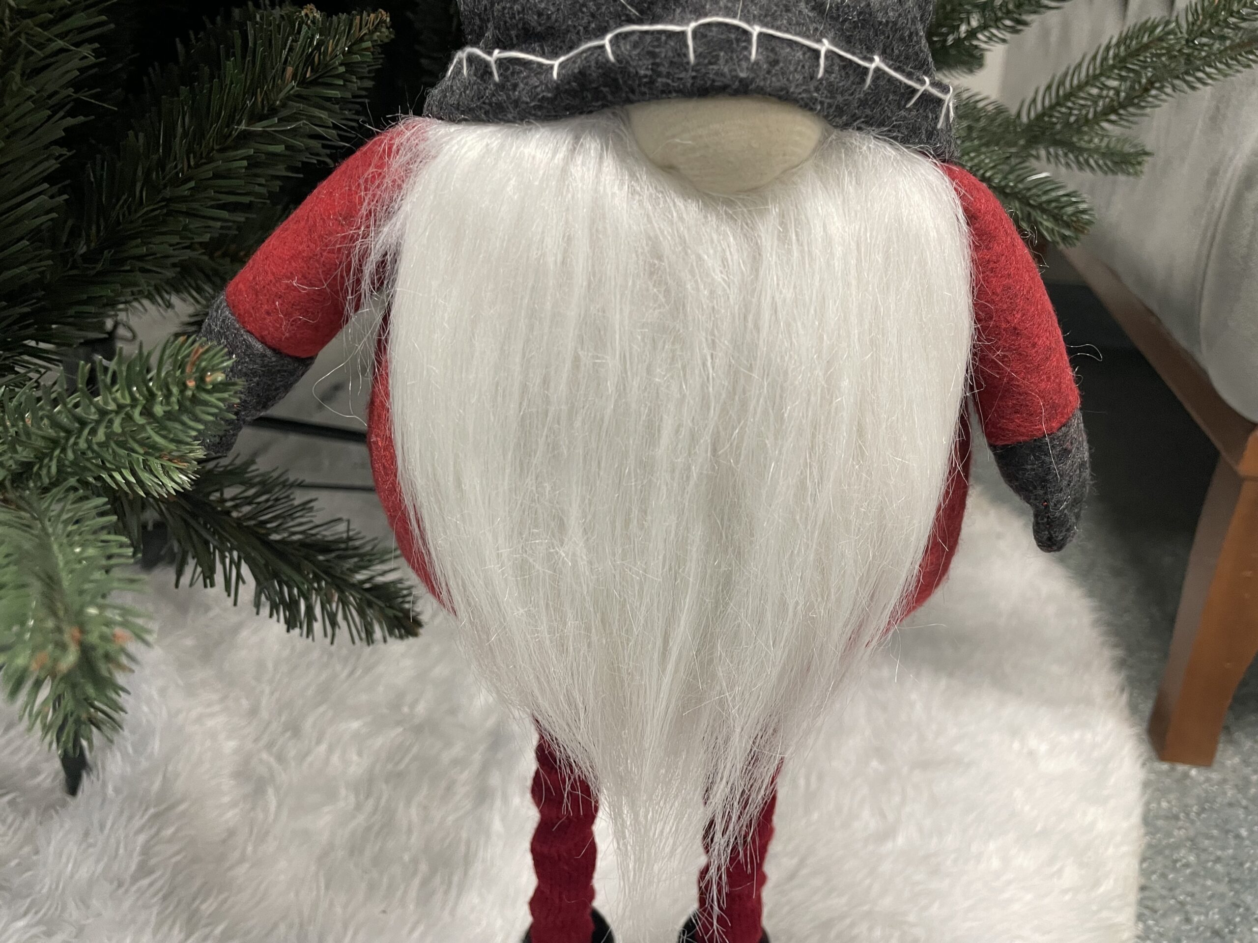 Figurina Craciun, Spiridus, picioare telescopice, inaltime extensibila 52-67cm [23]