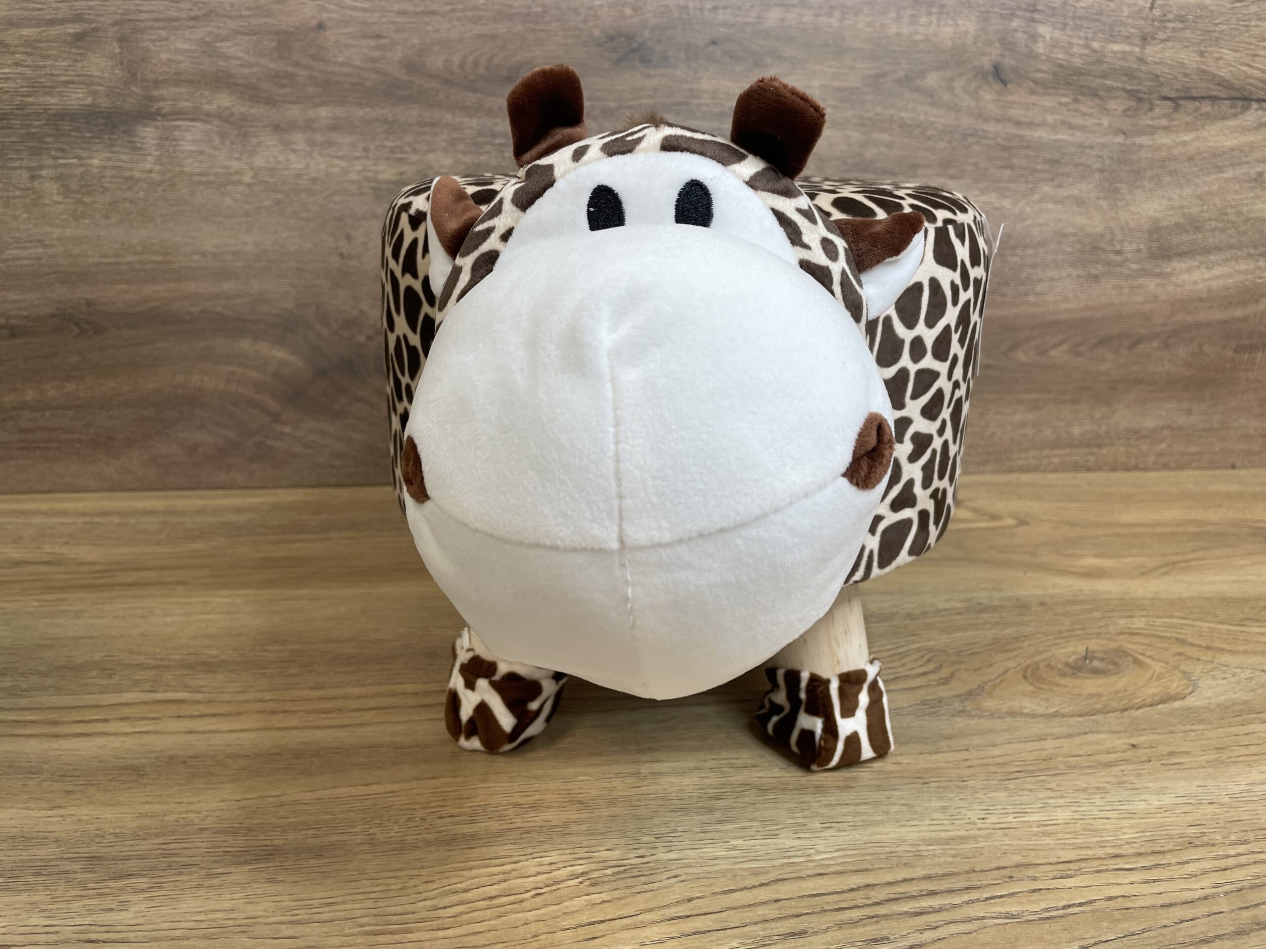 Taburet pentru copii, 28x25cm, maxim 50kg, model girafa [2]