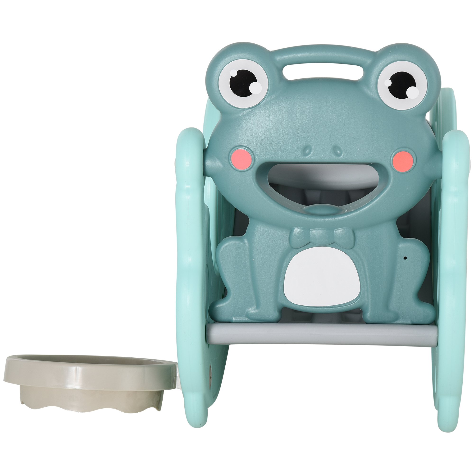  Jucarie 3-in-1 Copii - Cal Balansoar, Tobogan & Cos Verde [3]