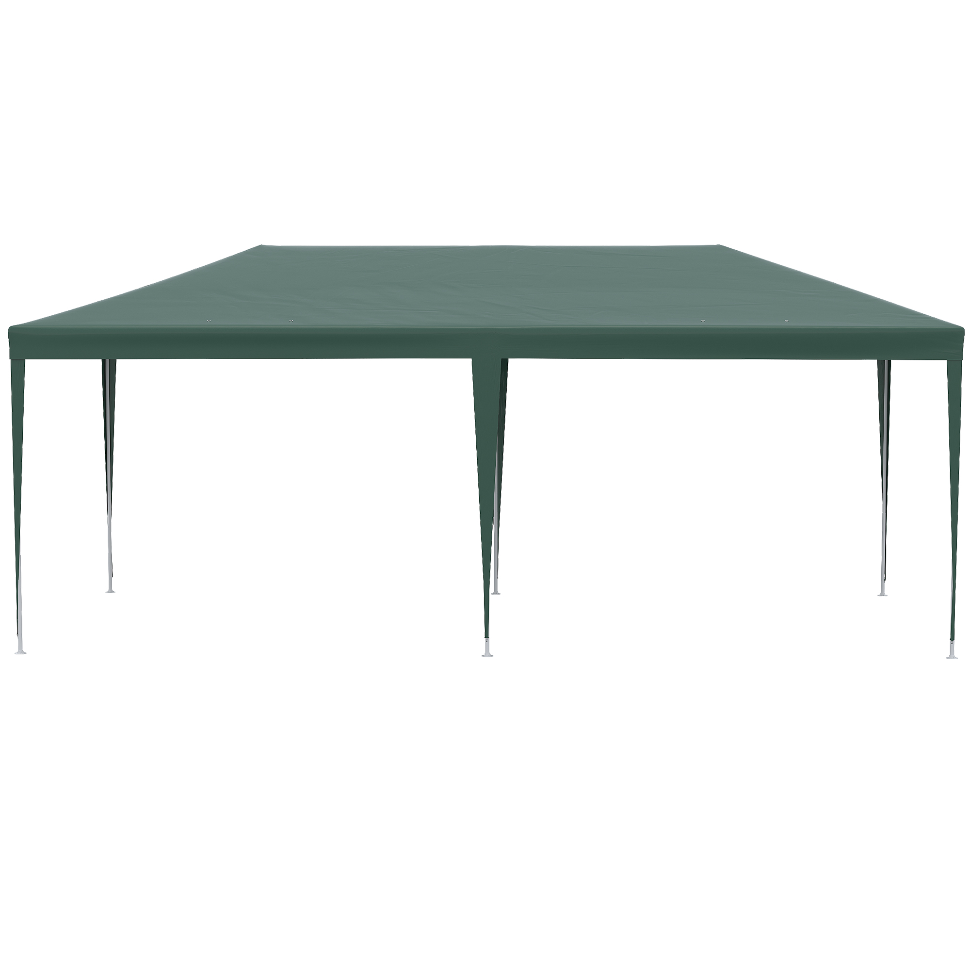  Cort de Gradina cu Orificii de Drenaj, Pereti Detasabili si Ferestre, 6x3 m, Verde [8]