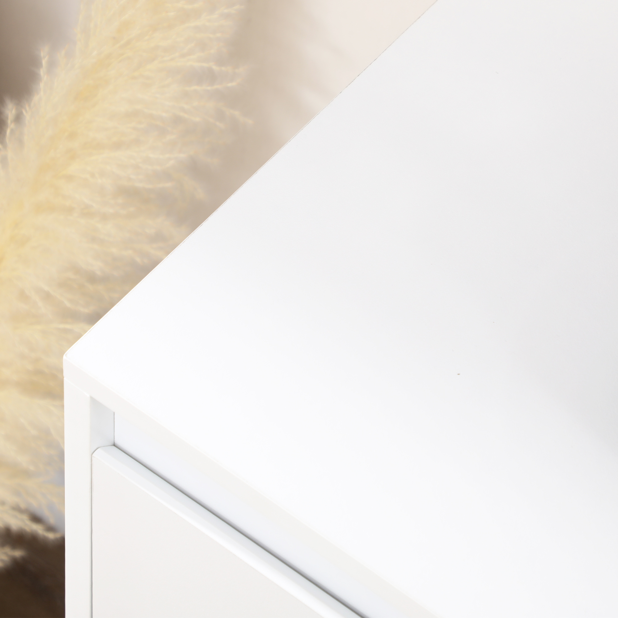  Bufet Modern cu 12 Rafturi Interioare  din PAL pentru Bucatarie, Sufragerie si Hol, 120x35x85 cm, Alb [6]