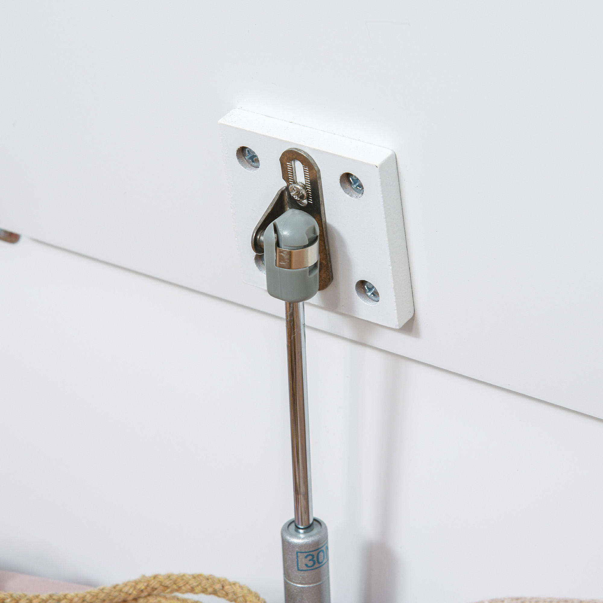  Banca de Depozitare Portabila pentru Jucarii 2 in 1, Lada cu Spatar pentru Copii de 3-6 Ani, 60x30x50 cm, Albastru [8]