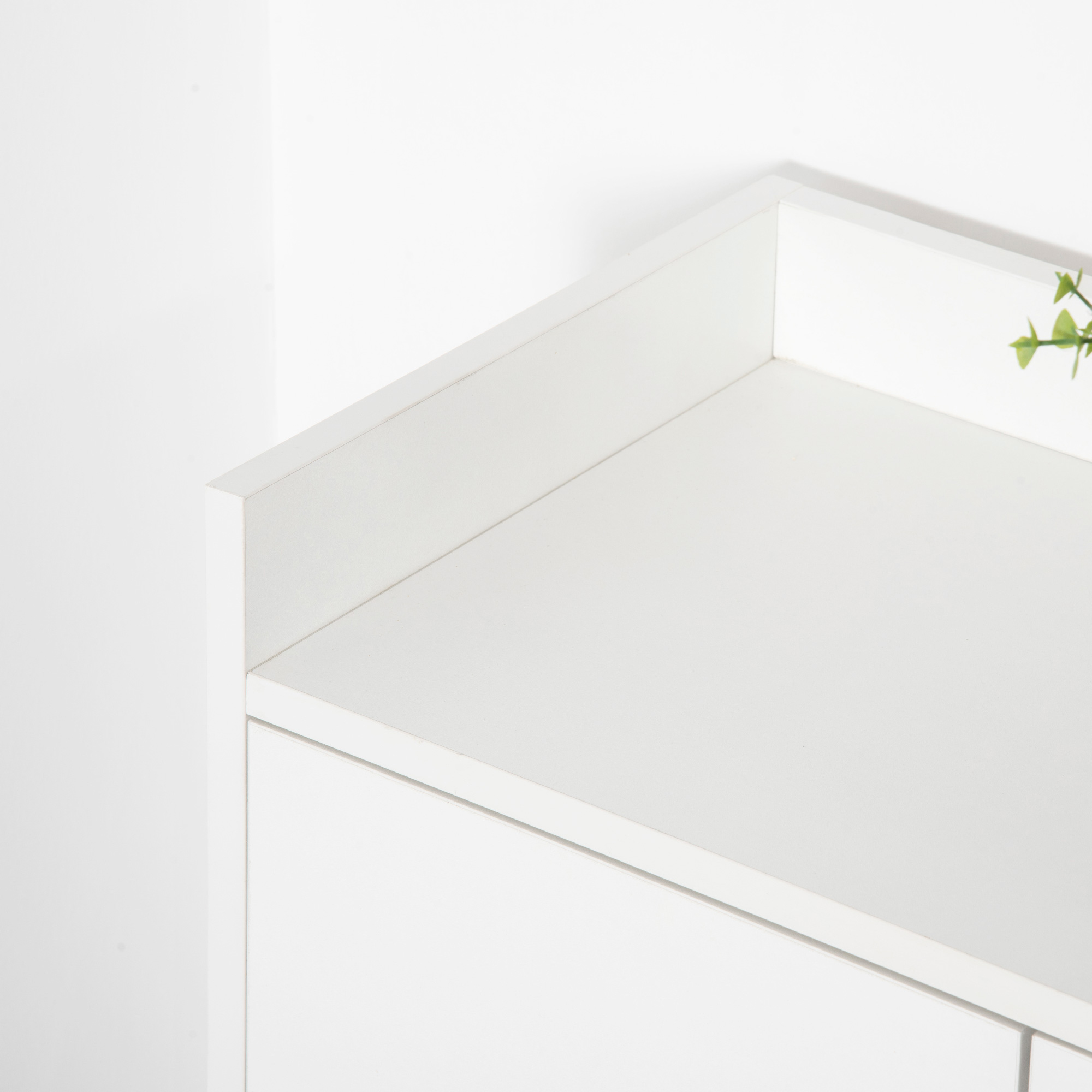  Dulap Pantofar Compact Alb pentru Hol [7]