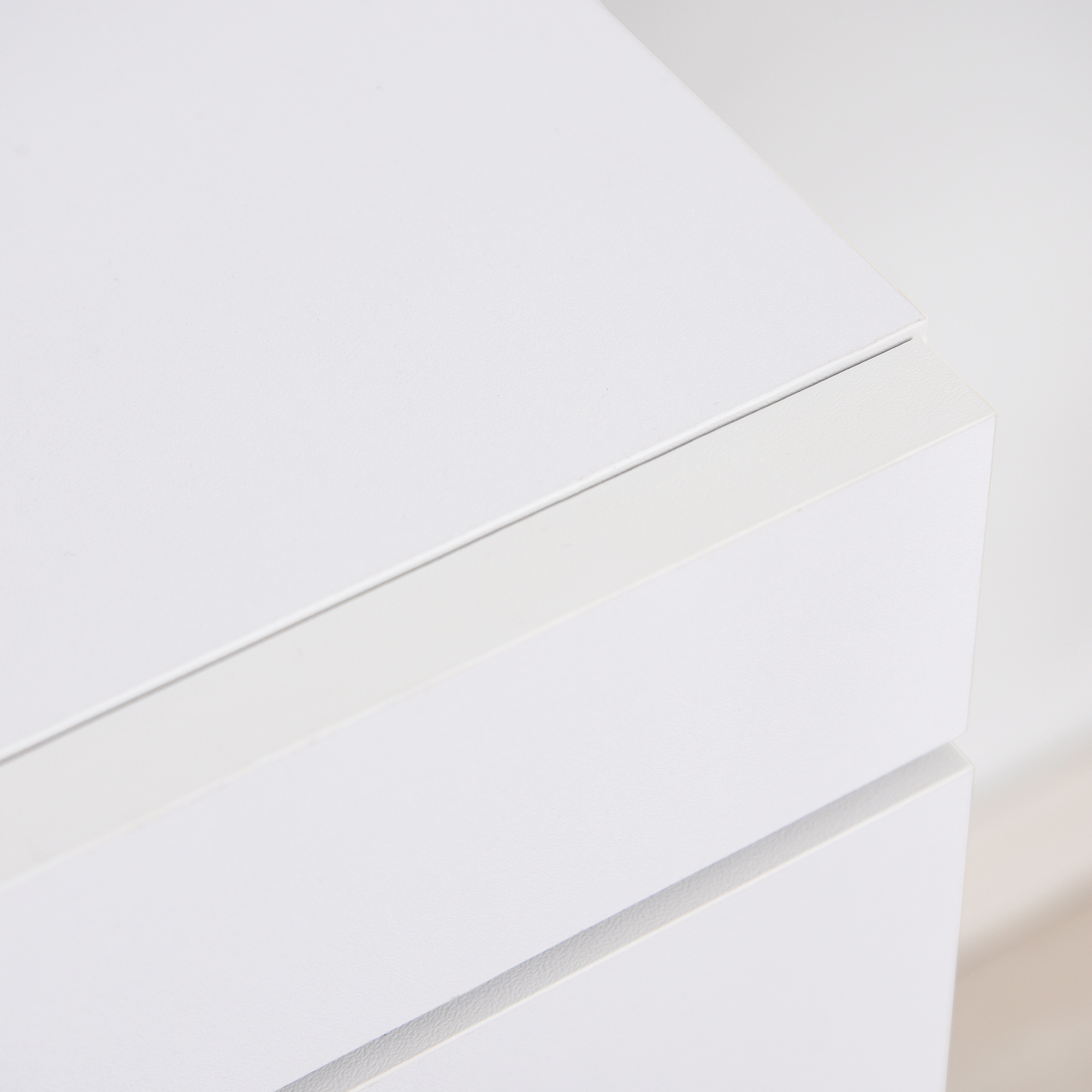  Comoda pentru Casa si Birou in Lemn, Alb, 90x35x73cm [8]